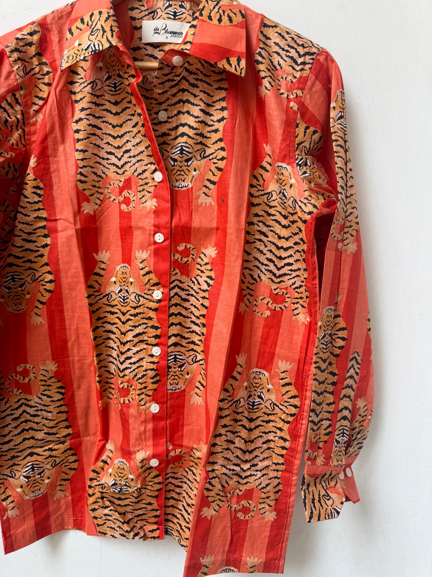 Ranthambore Edit | Women's Pure Cotton Printed Shirts | Straight Fit