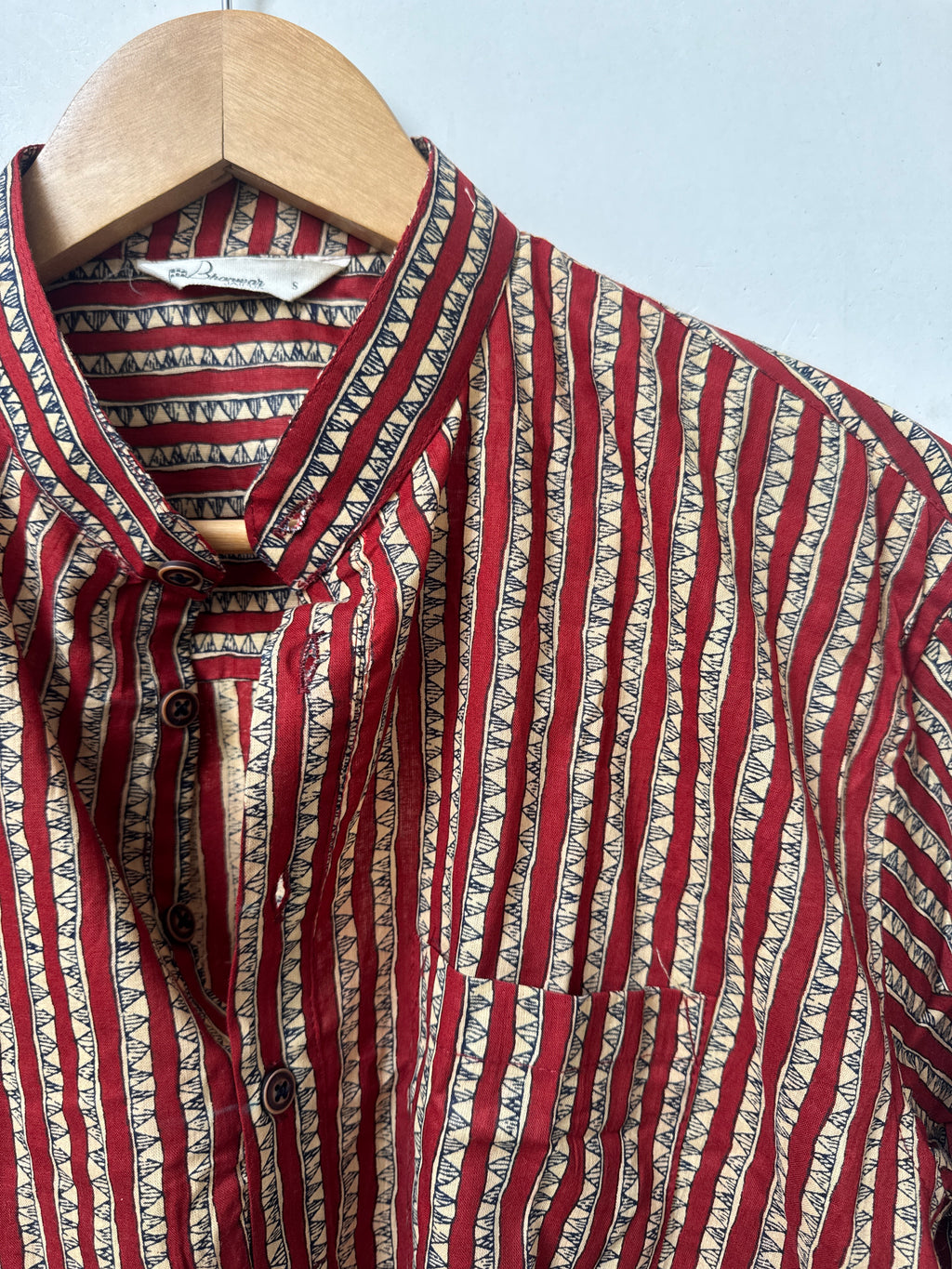 Maroon Drift | Premium Cotton Kurta for Men