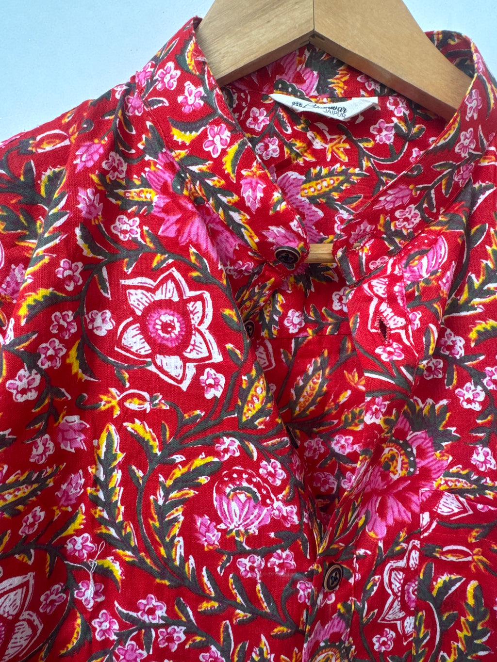 Majestic Floral | Premium Cotton Kurta for Men
