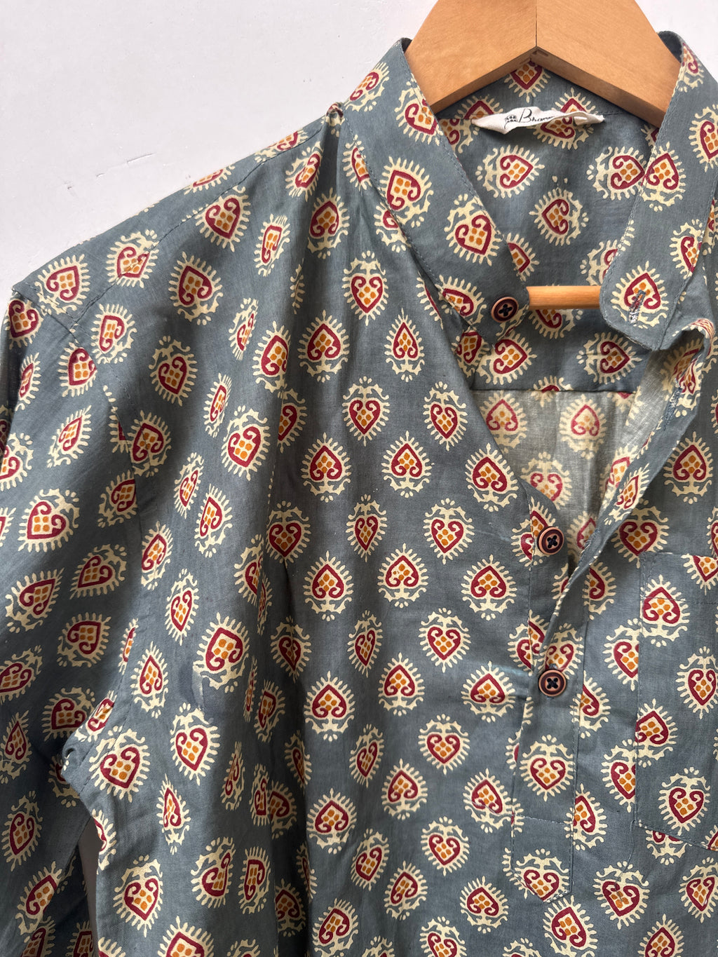 Indigo Crest | Premium Cotton Kurta for Men