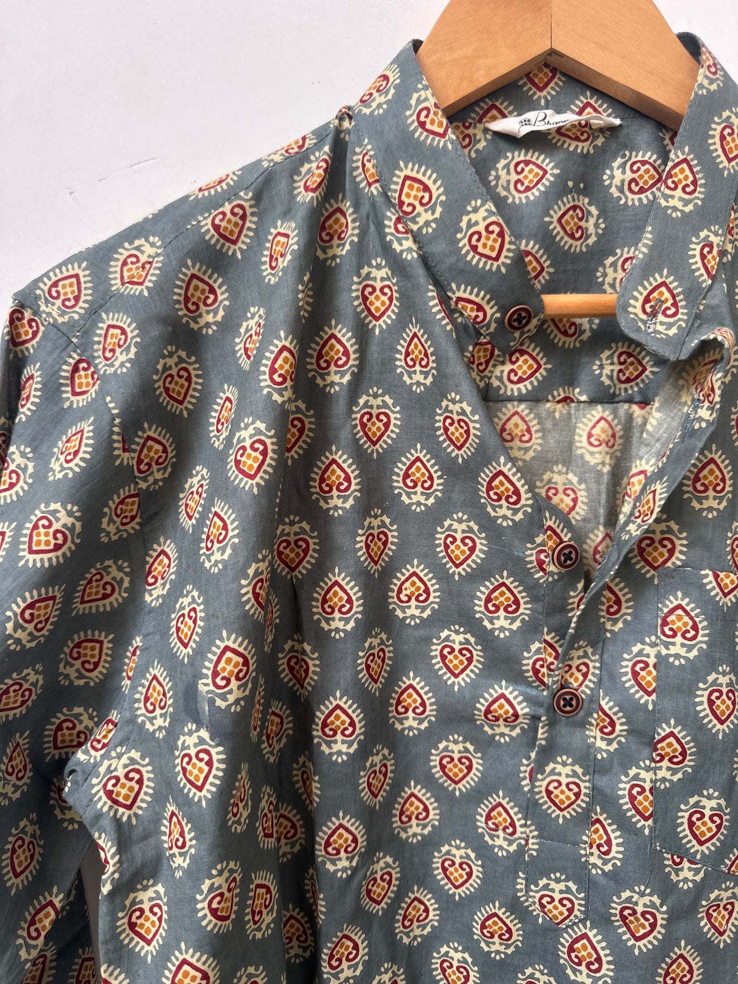 Indigo Crest | Premium Cotton Kurta for Men