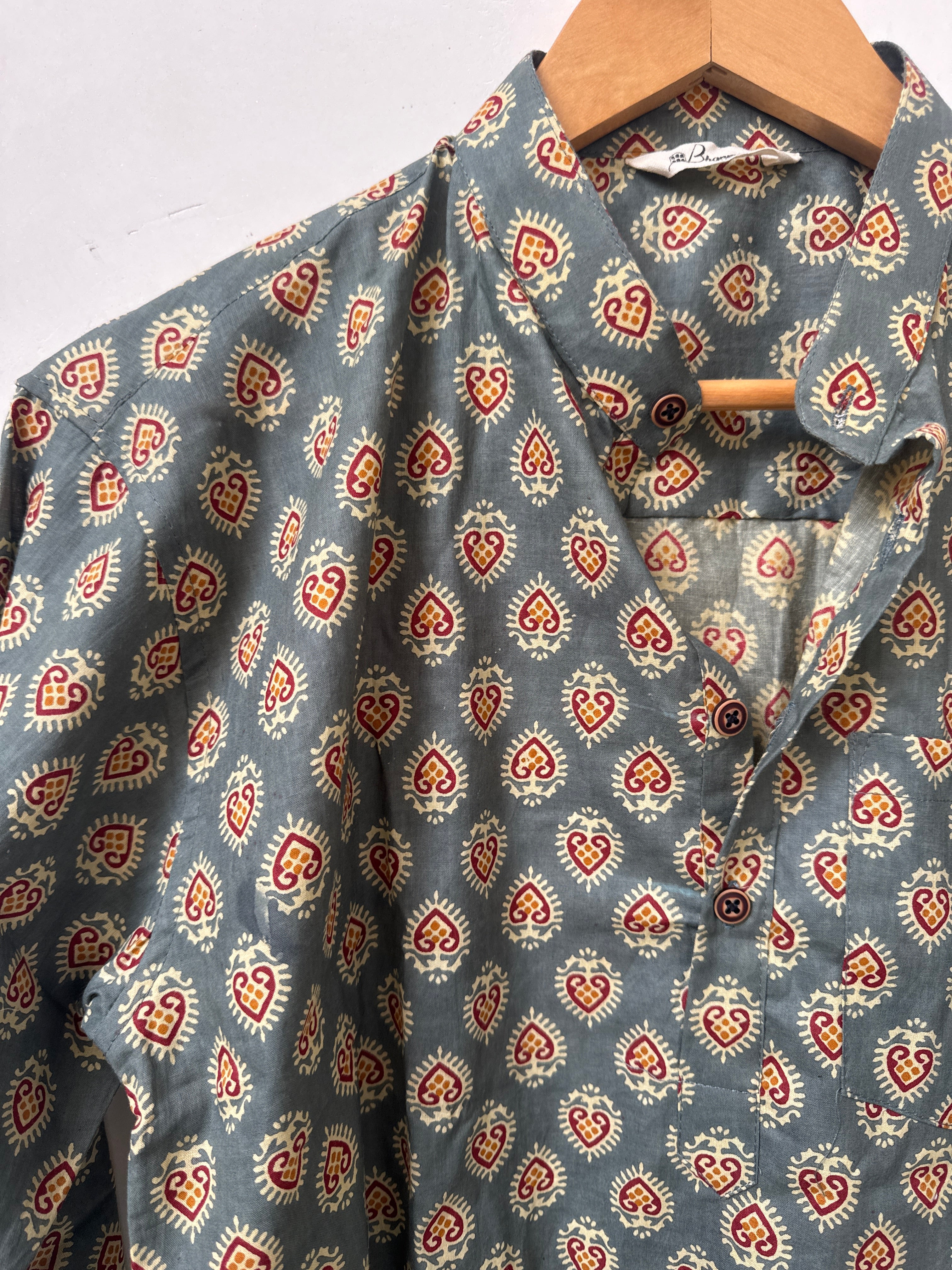Indigo Crest | Premium Cotton Kurta for Men