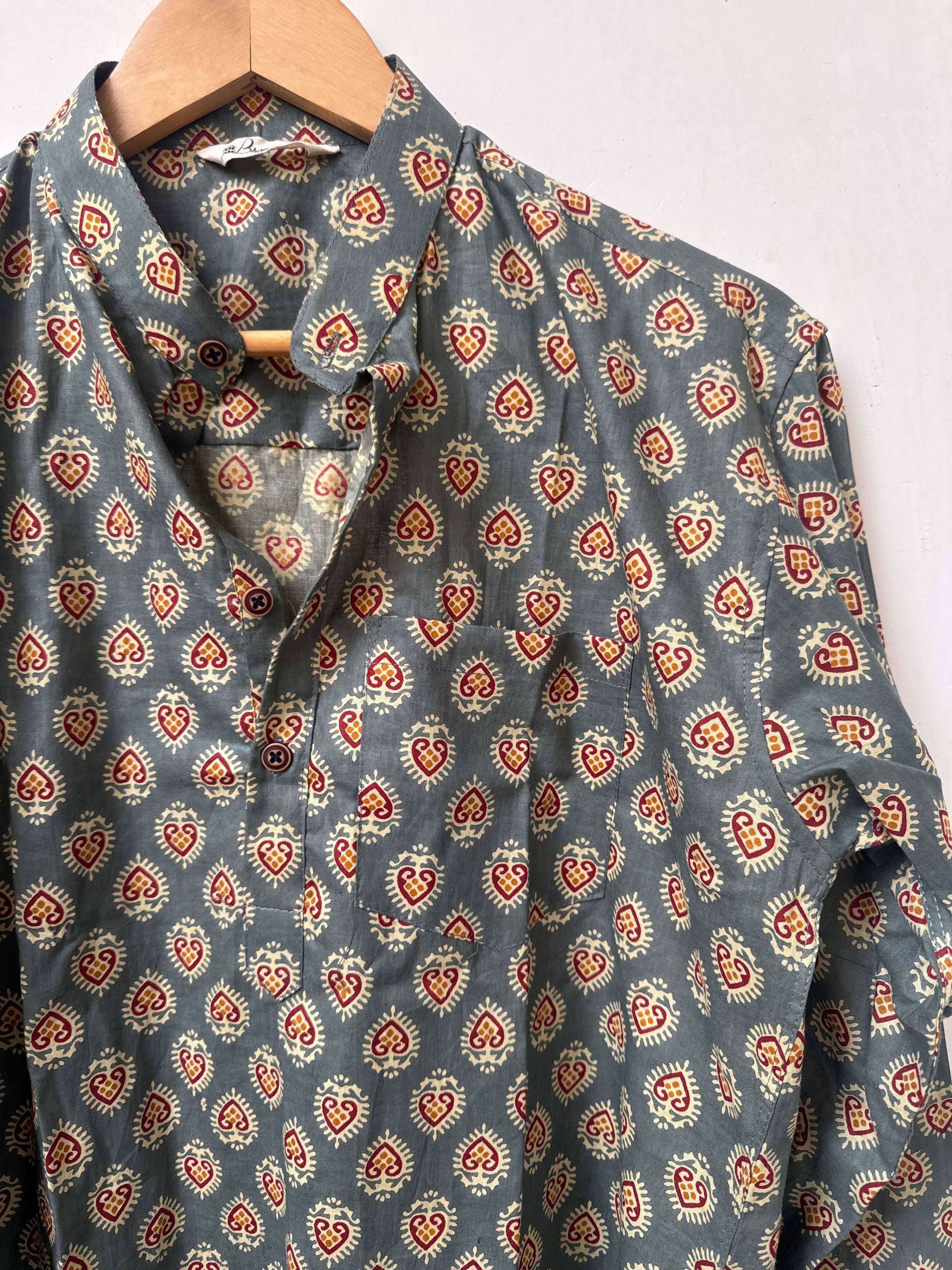 Indigo Crest | Premium Cotton Kurta for Men