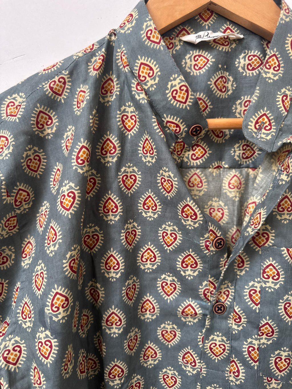Indigo Crest | Premium Cotton Kurta for Men