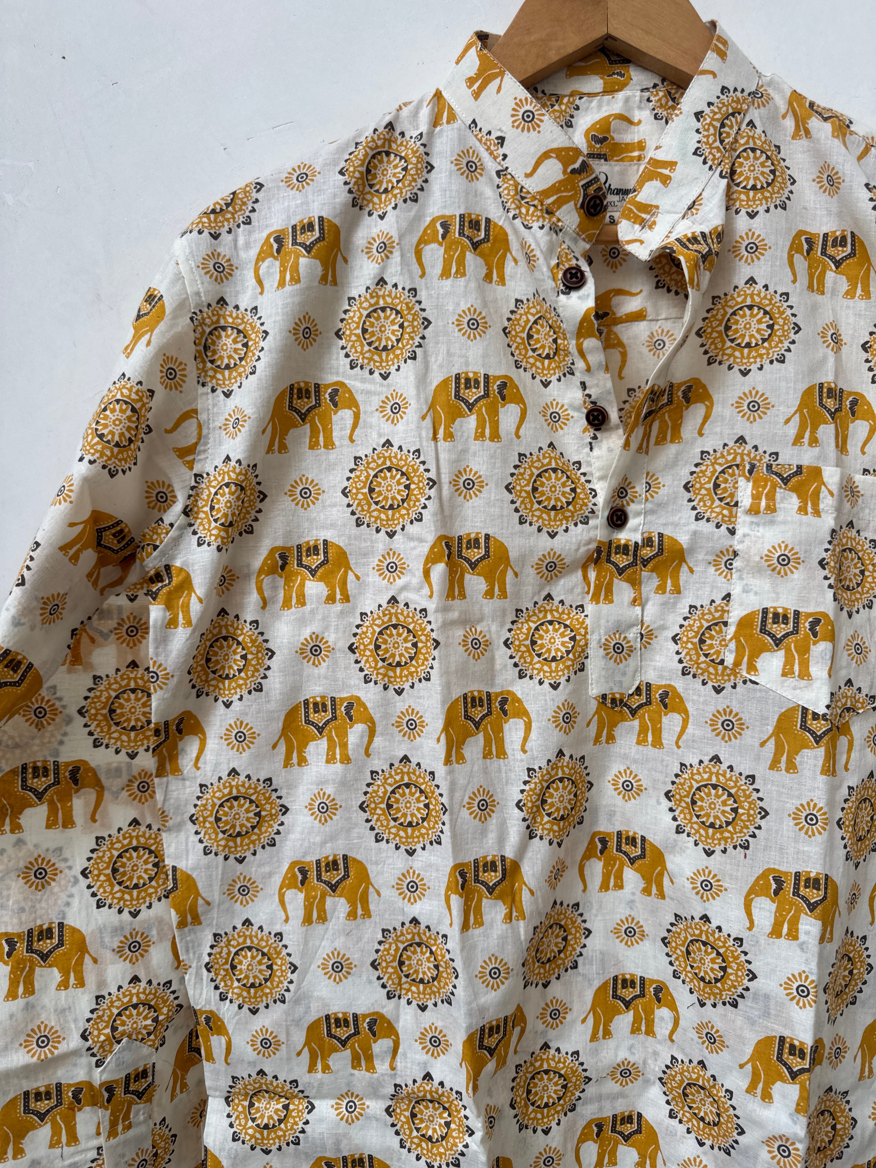 Gajraj | Premium Short Cotton Kurta for Men