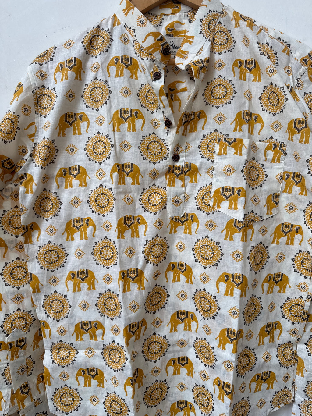 Gajraj | Premium Short Cotton Kurta for Men
