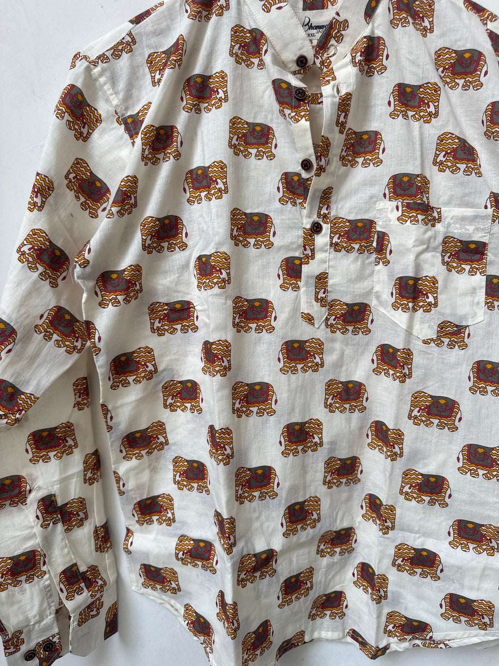 Gaj | Premium Short Cotton Kurta for Men