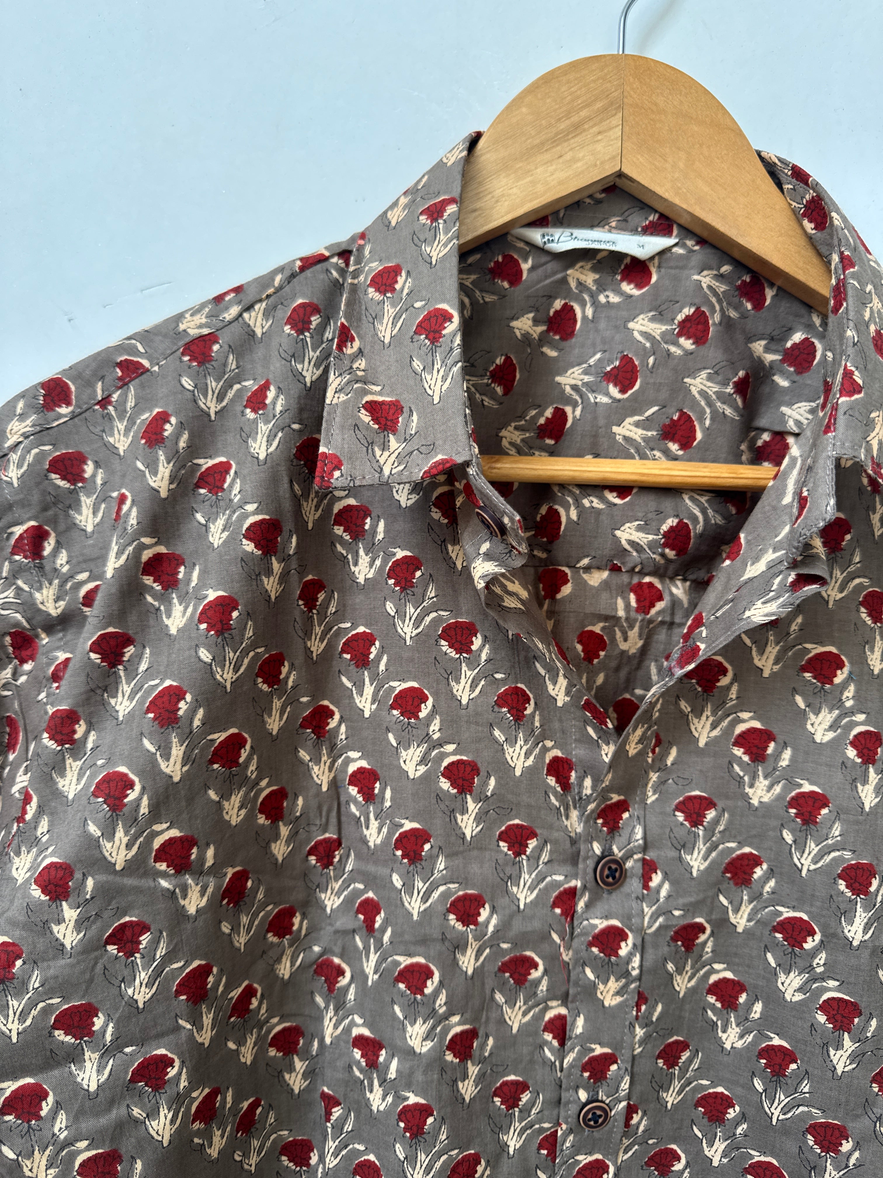 Tuscan Bloom Shirt | Premium Men's Cotton Shirts