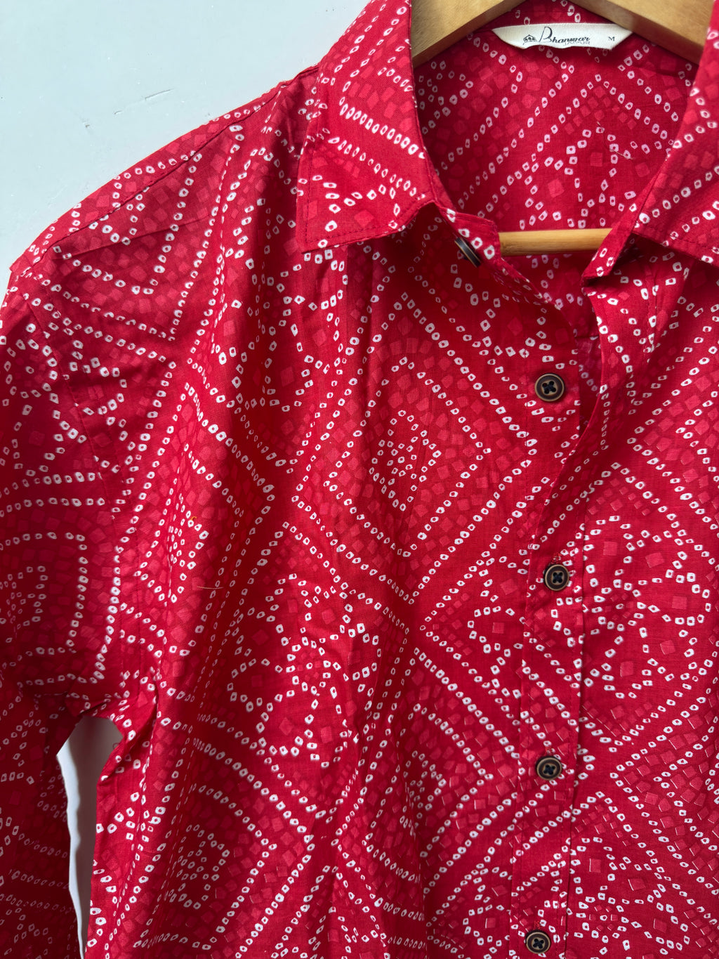 Crimson Caravan Shirt | Premium Men's Cotton Shirts