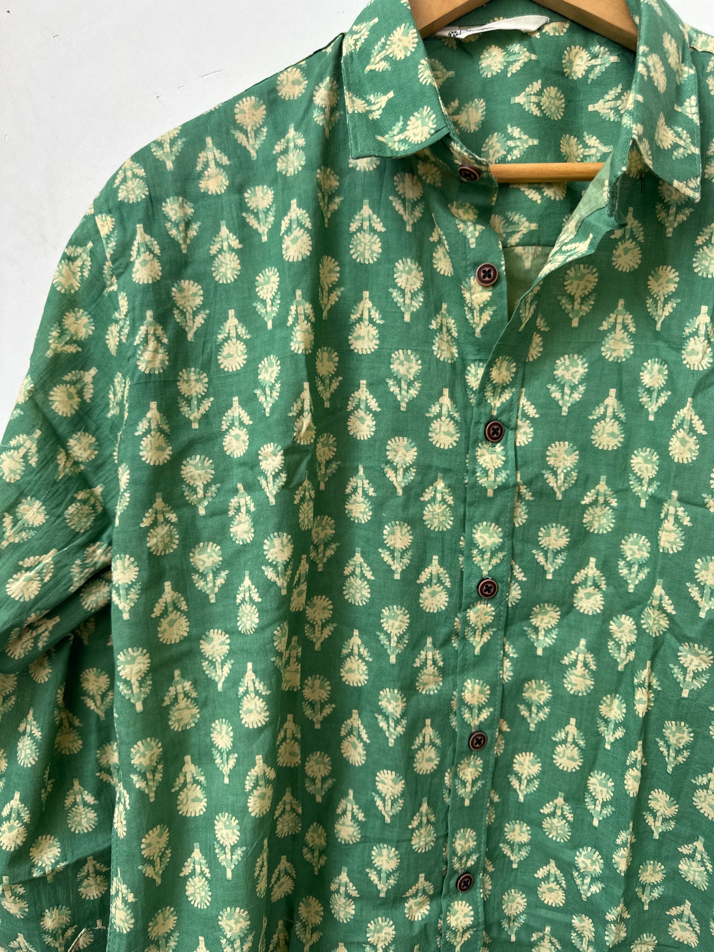 Mint Meadow Shirt | Premium Men's Cotton Shirts