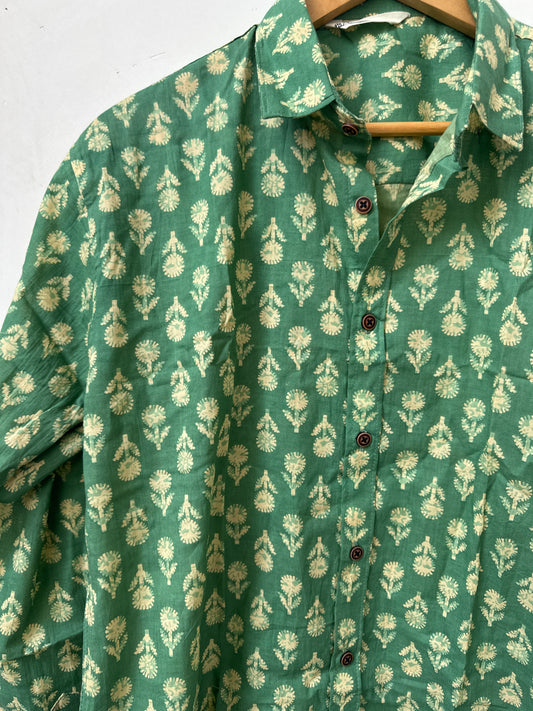 Mint Meadow Shirt | Premium Men's Cotton Shirts