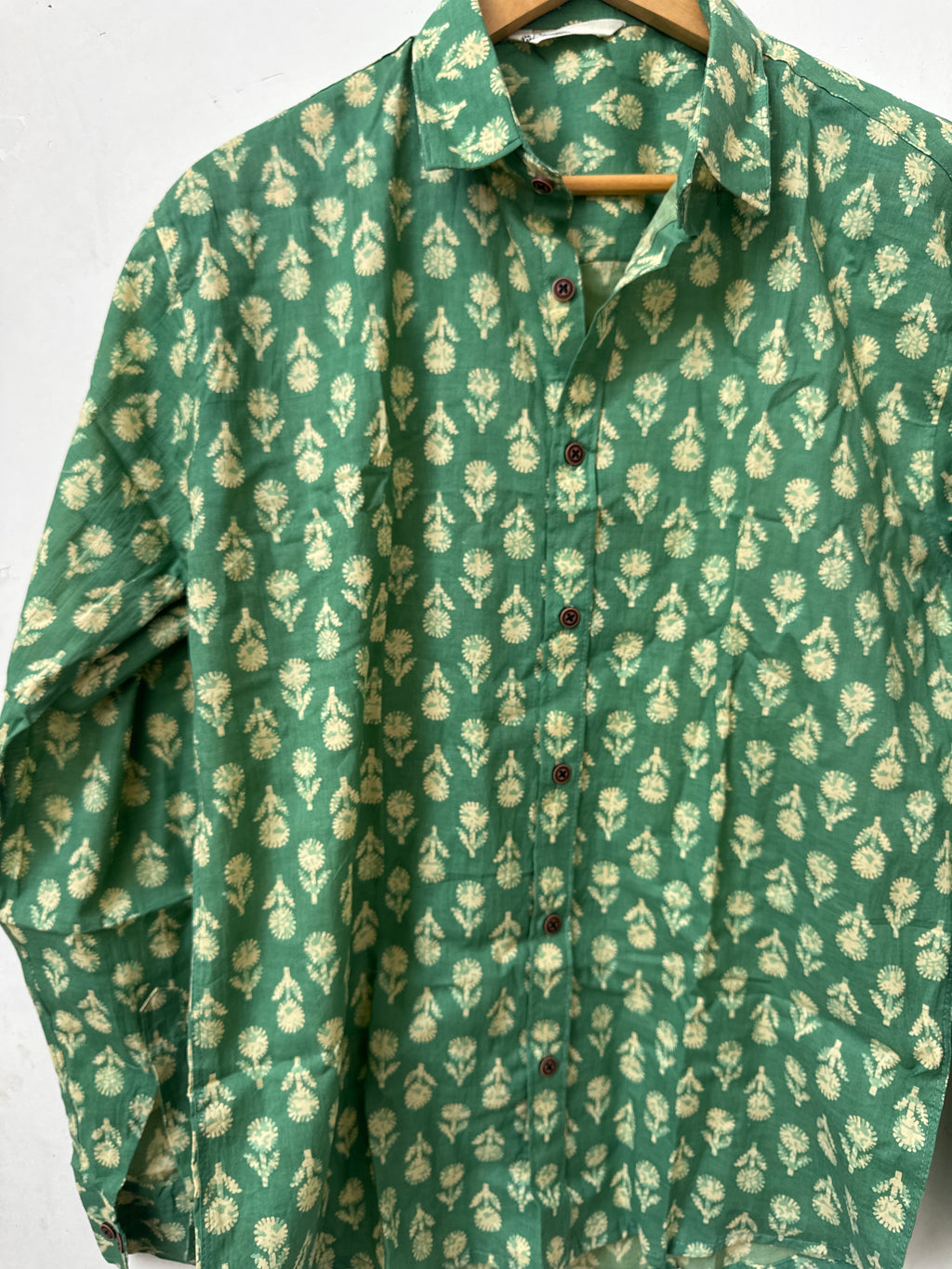 Mint Meadow Shirt | Premium Men's Cotton Shirts