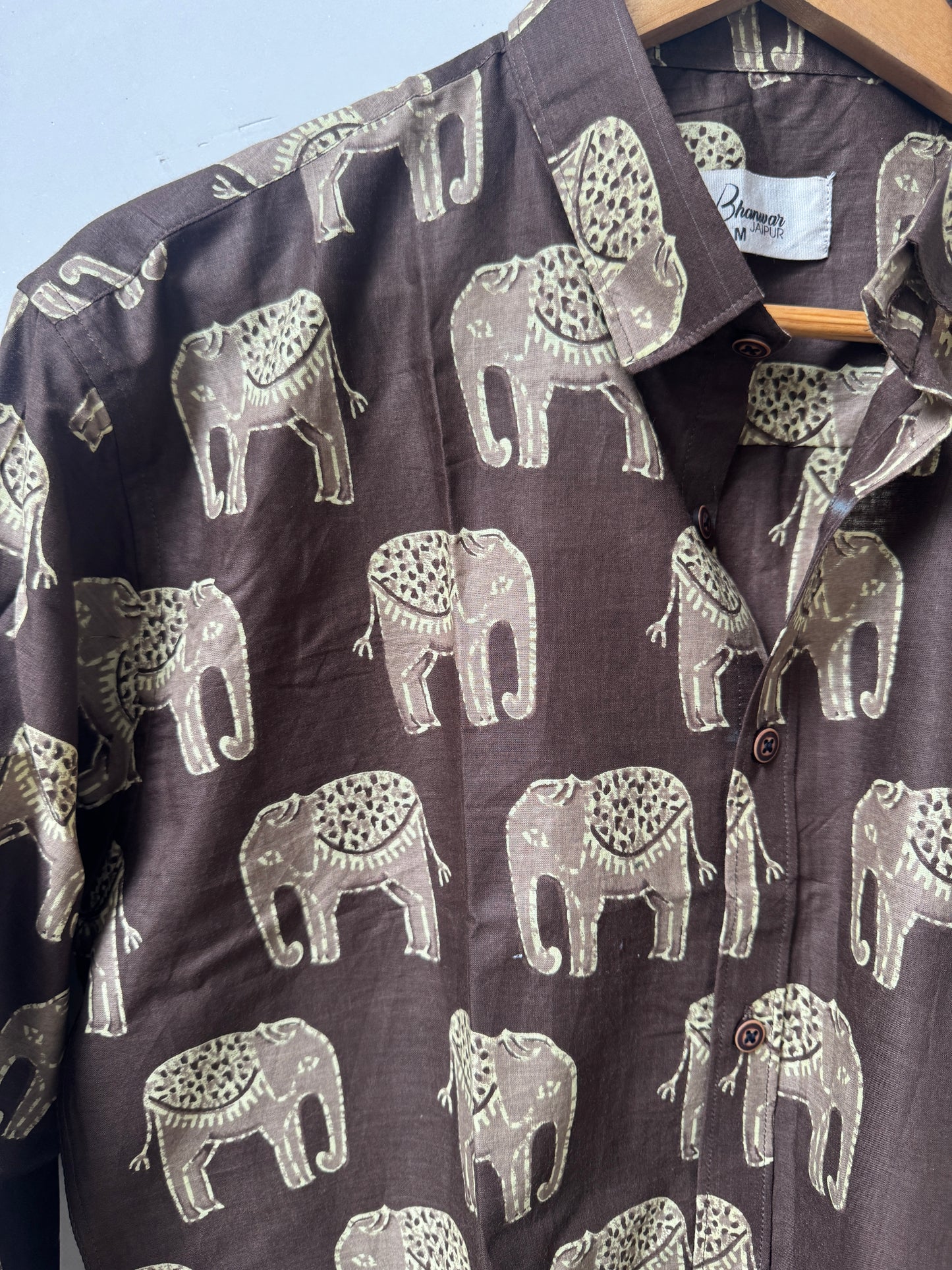 Noir Gaj Shirt | Premium Men's Cotton Shirts