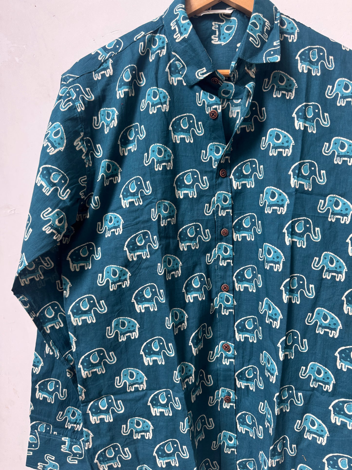 The Blue Tusker | Premium Men's Cotton Shirts