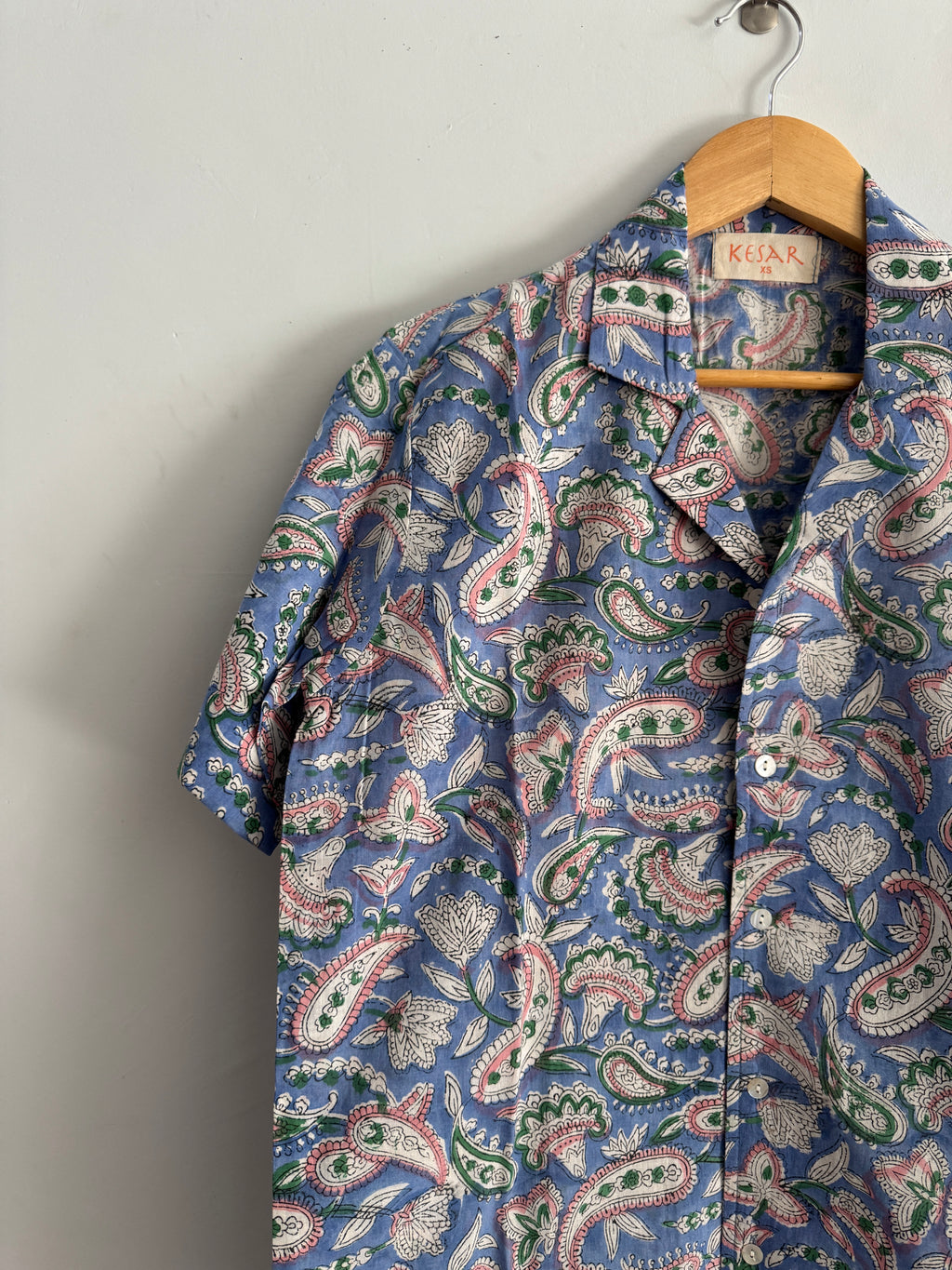 Blue Lagoon | Relaxed Fit | Handblock Cotton Printed Shirts