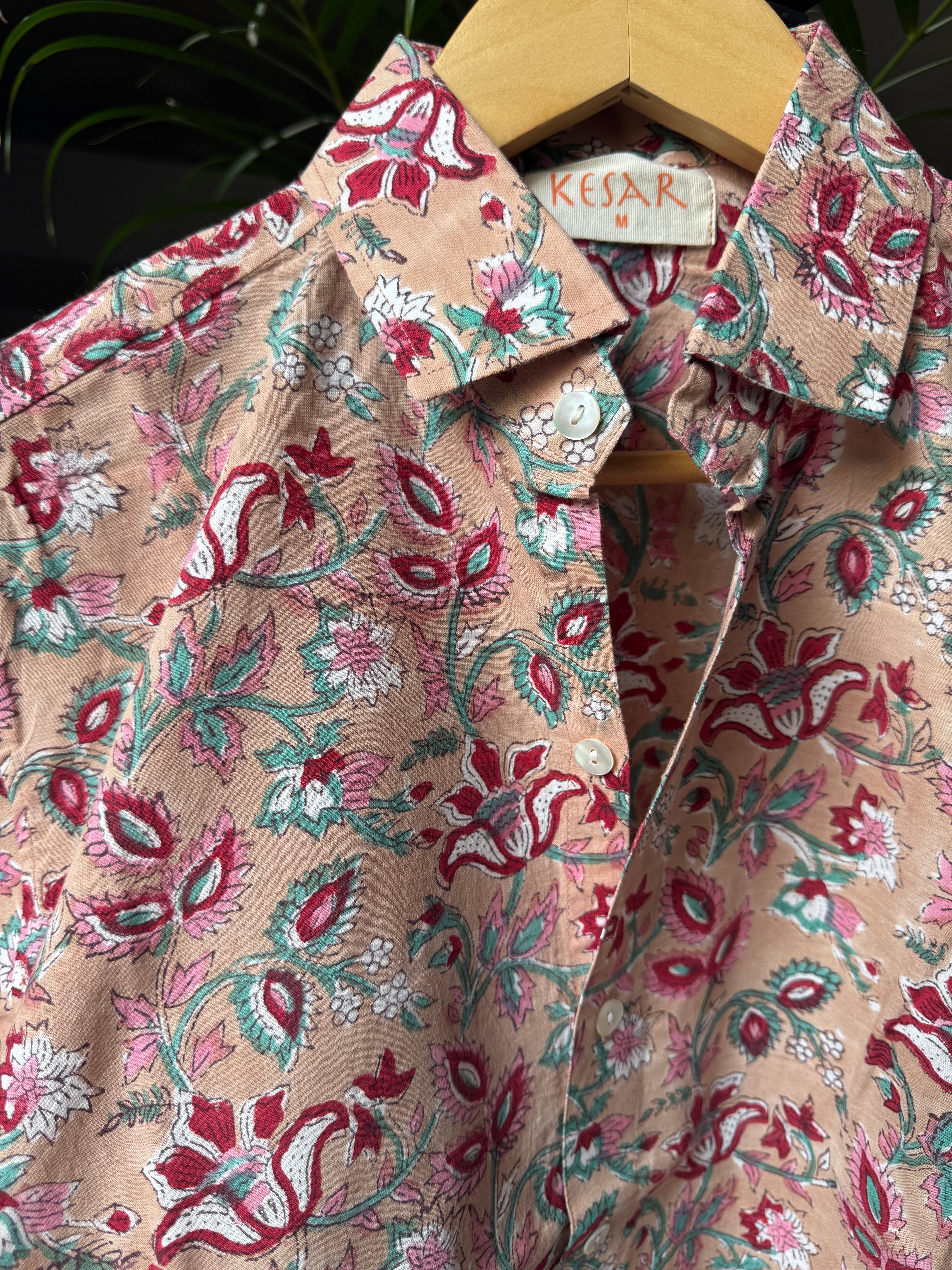 Tulip Garden | Handblock Cotton Shirts