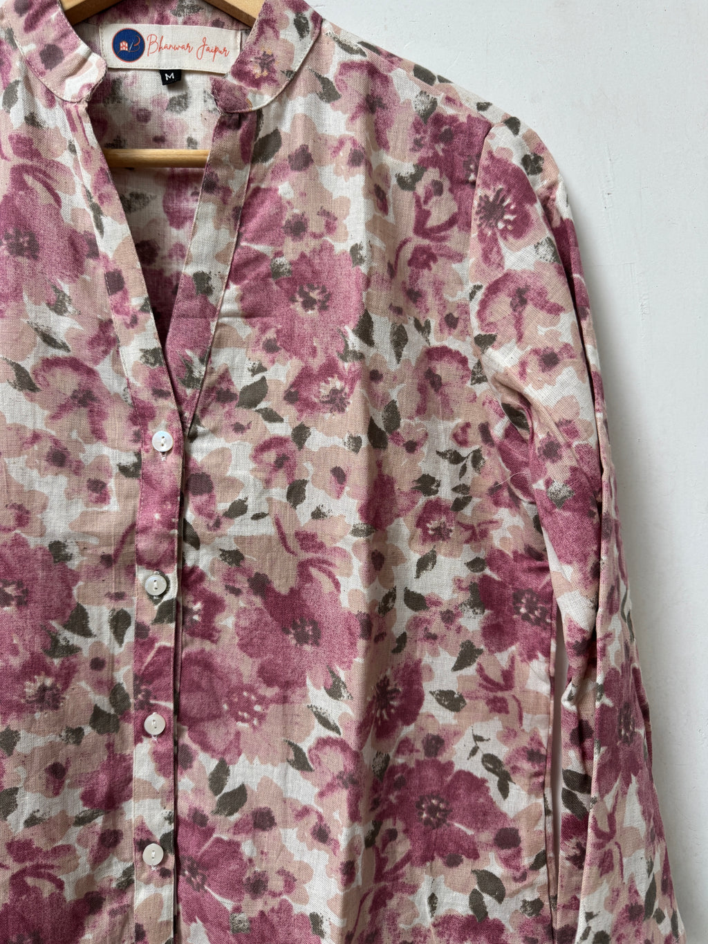 Gulabo Floral Kurta | Women's Pure Cotton Printed Kurta Shirts | Comfort Fit
