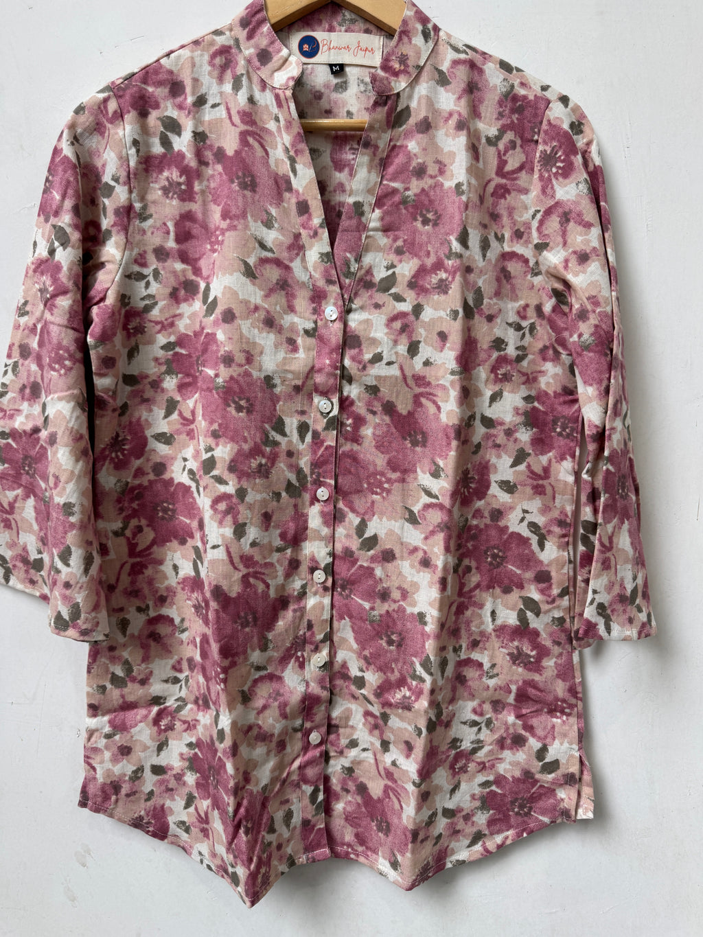 Gulabo Floral Kurta | Women's Pure Cotton Printed Kurta Shirts | Comfort Fit