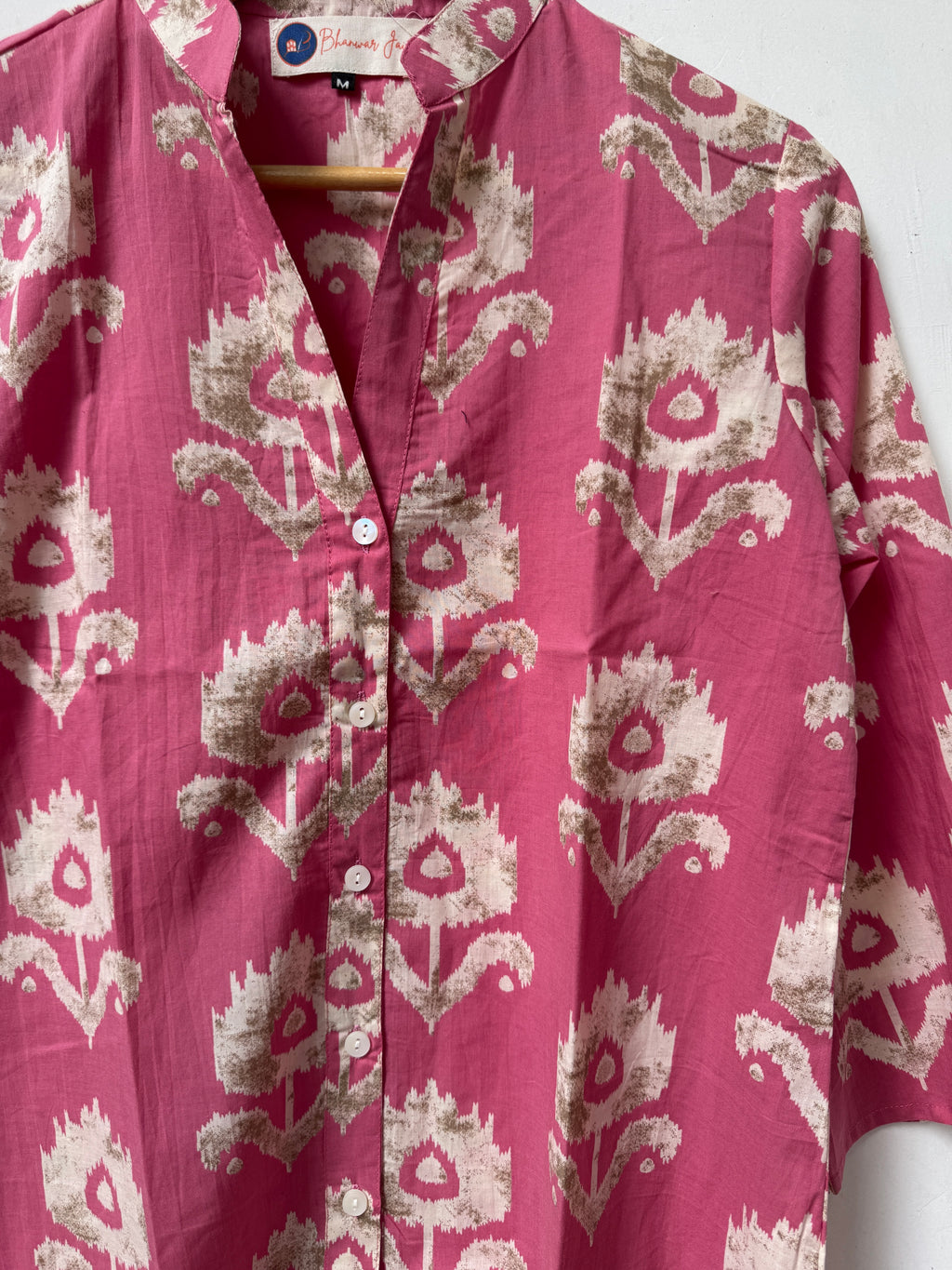 Roséva Kurta Shirt | Women's Pure Cotton Printed | Comfort Fit