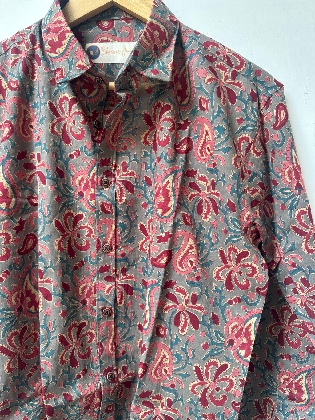 Riviera Paisley Shirt | Pure Cotton Printed Shirts