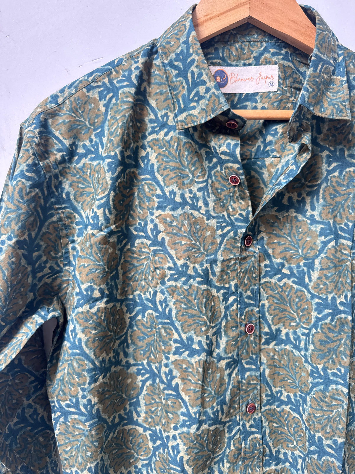 Siena Botanical Shirt | Pure Cotton Printed Shirts