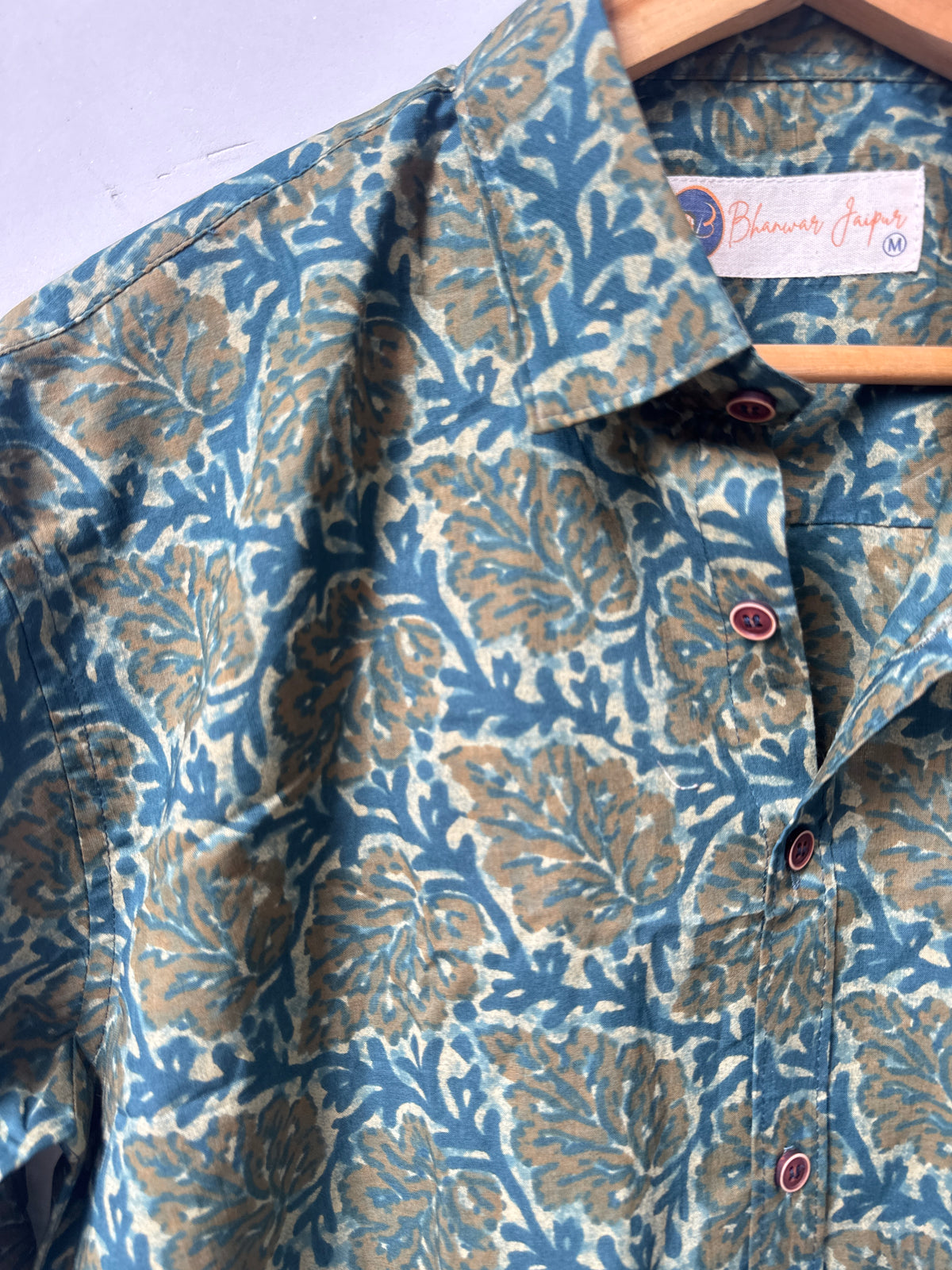 Siena Botanical Shirt | Pure Cotton Printed Shirts