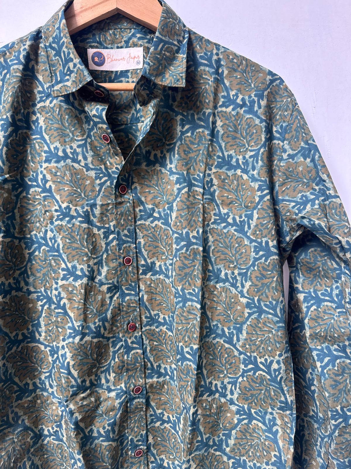 Siena Botanical Shirt | Pure Cotton Printed Shirts