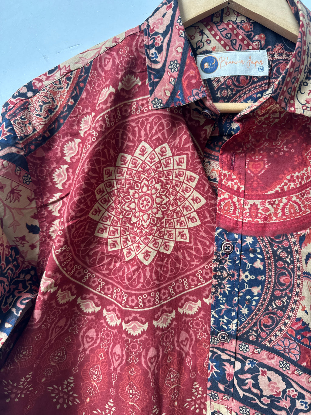 Naqsh Royale Shirt | Pure Cotton Printed Shirts