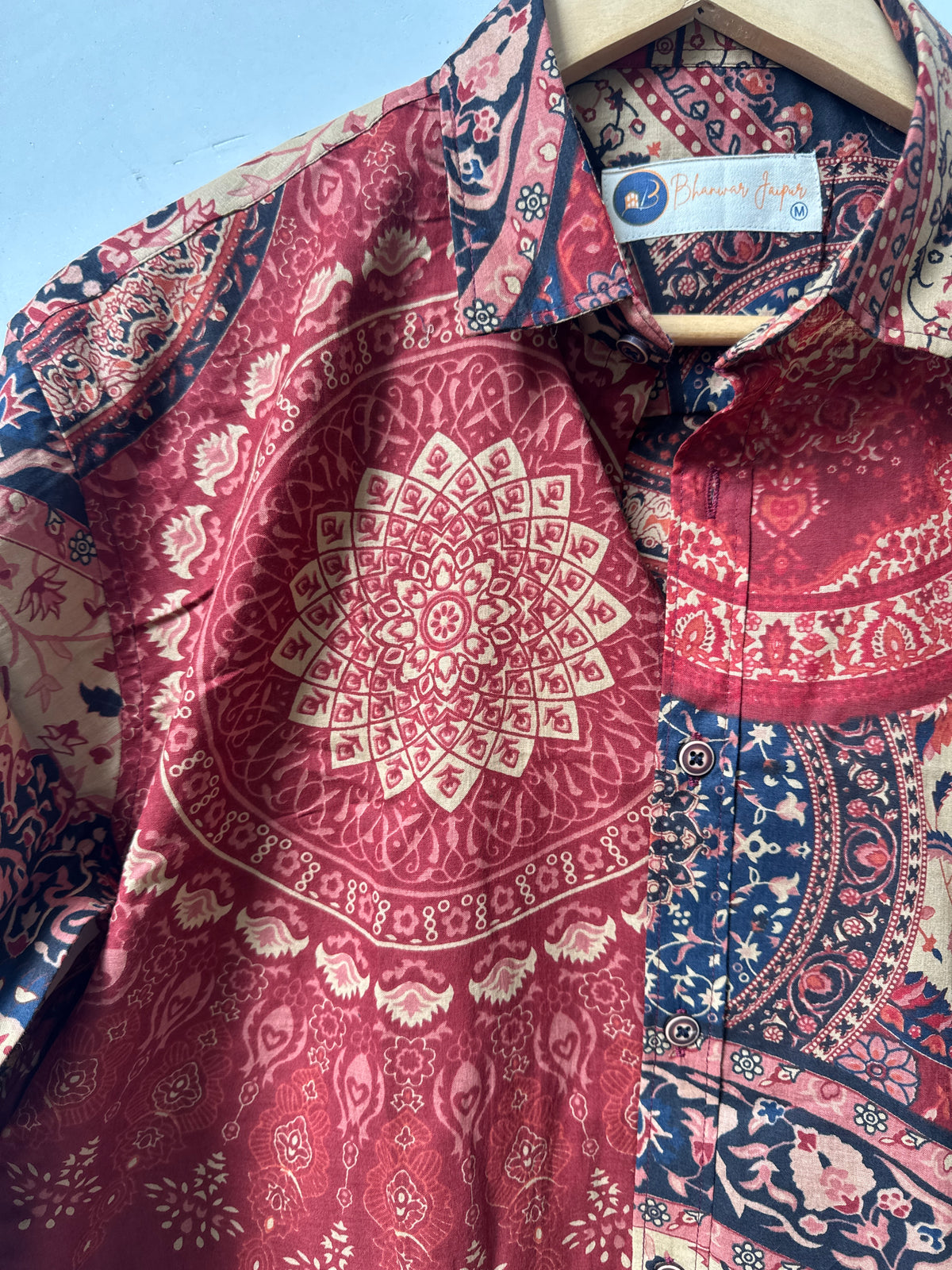 Naqsh Royale Shirt | Pure Cotton Printed Shirts