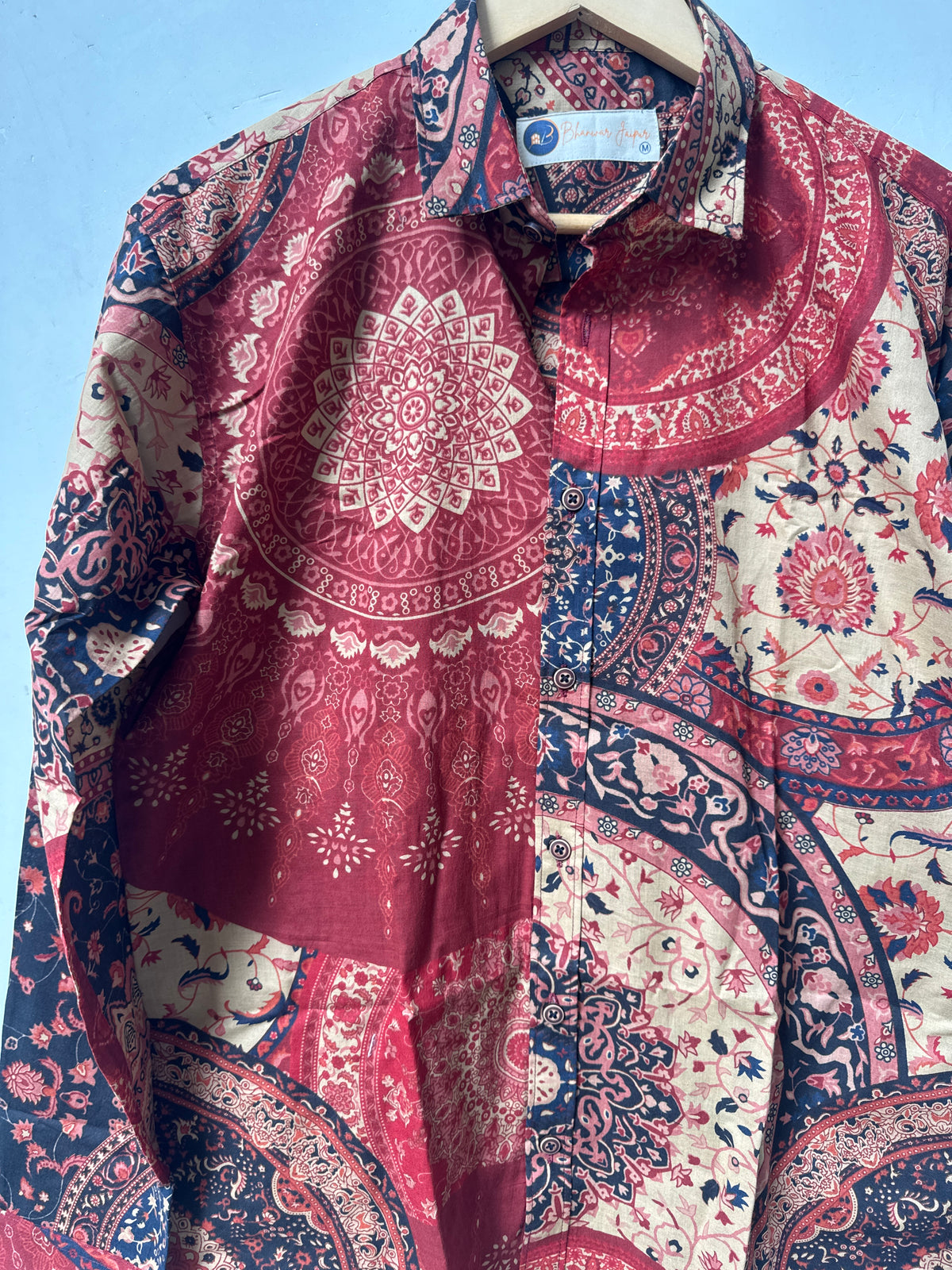 Naqsh Royale Shirt | Pure Cotton Printed Shirts