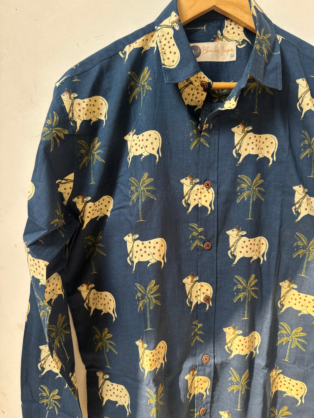 Neelvan Heritage Shirt | Pure Cotton Printed Shirts