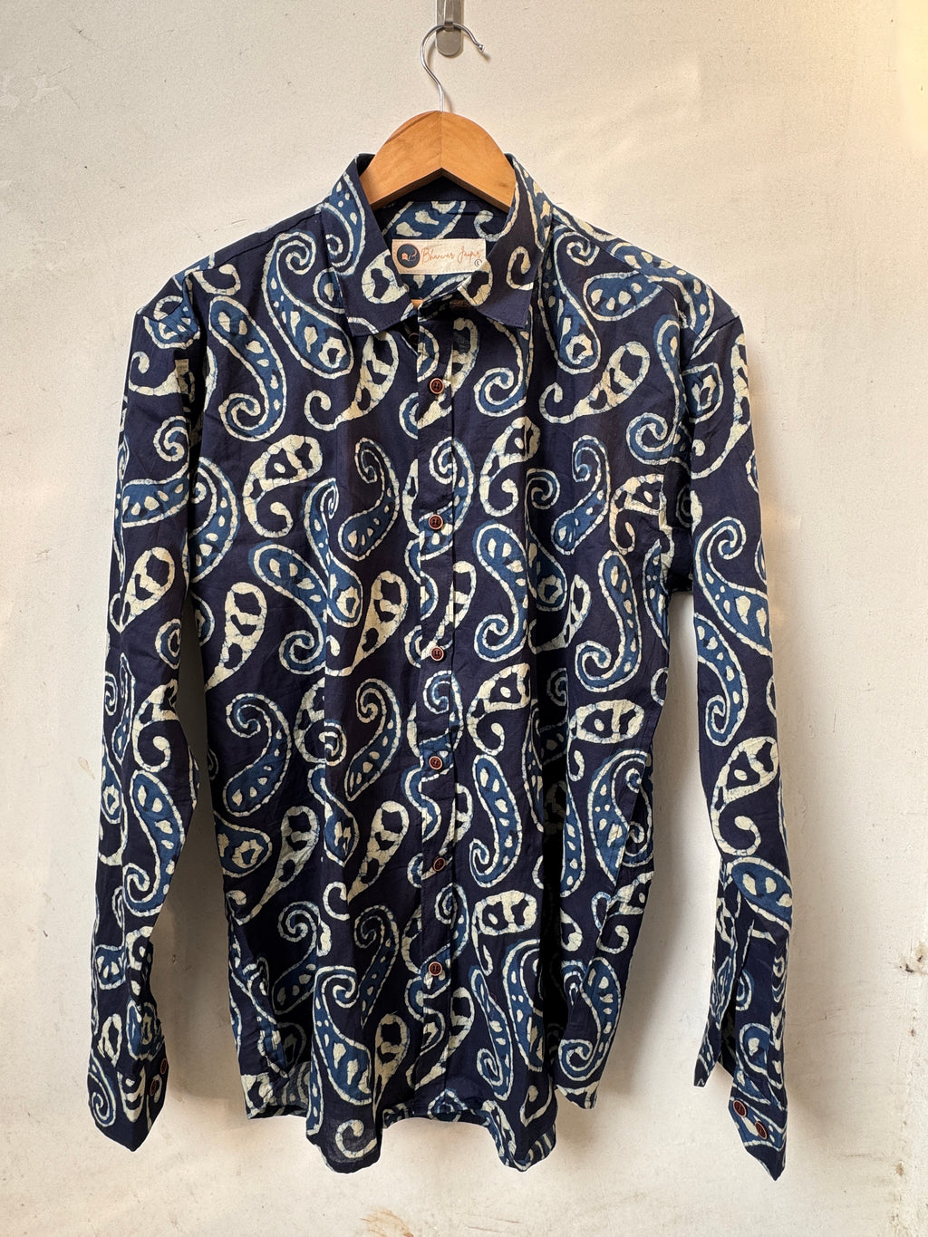 Indigo Legacy Shirt | Sanganeri Premium Cotton Shirts