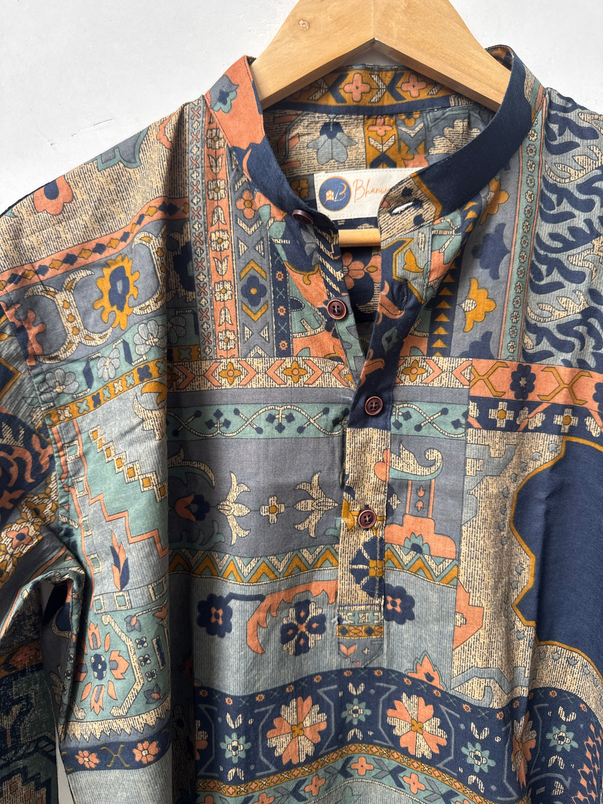 Royal Mosaic | Premium Short Kurta