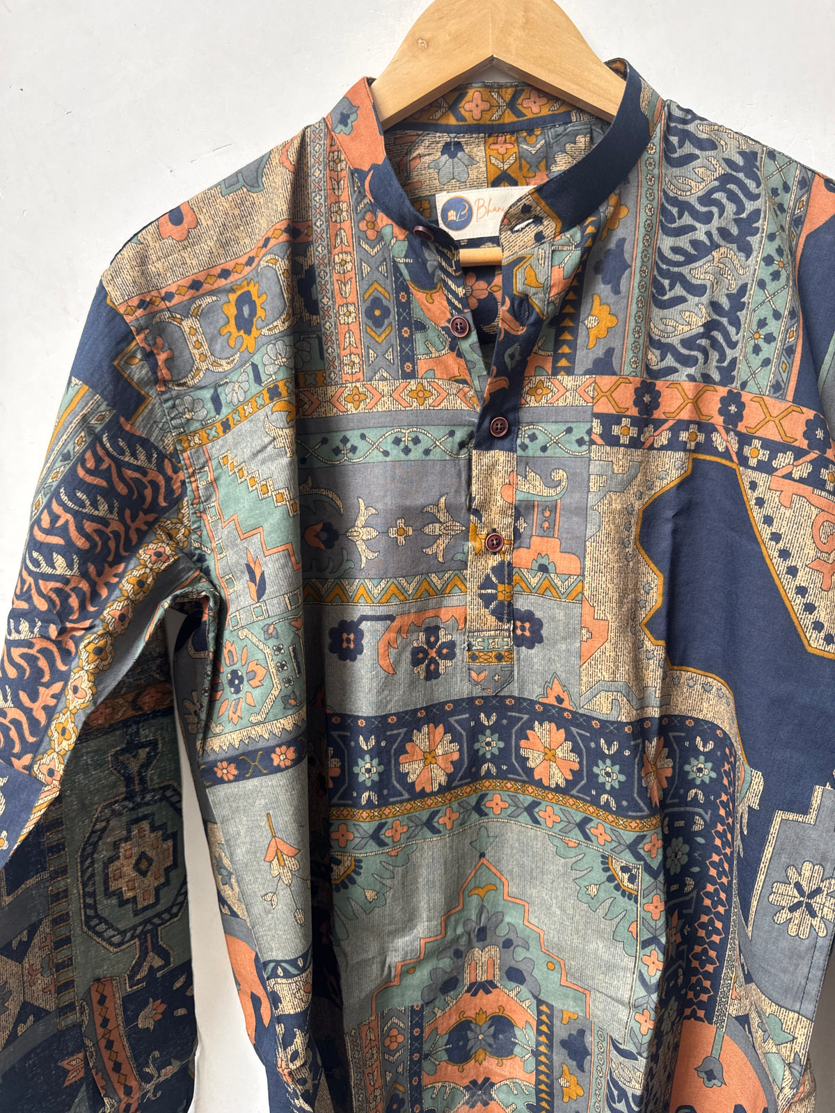 Royal Mosaic | Premium Short Kurta