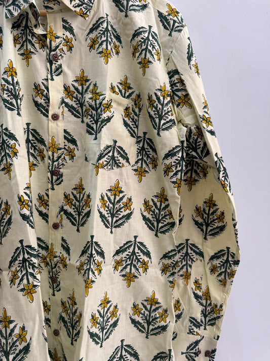 Anjuna | Handblock Cotton Printed Shirts