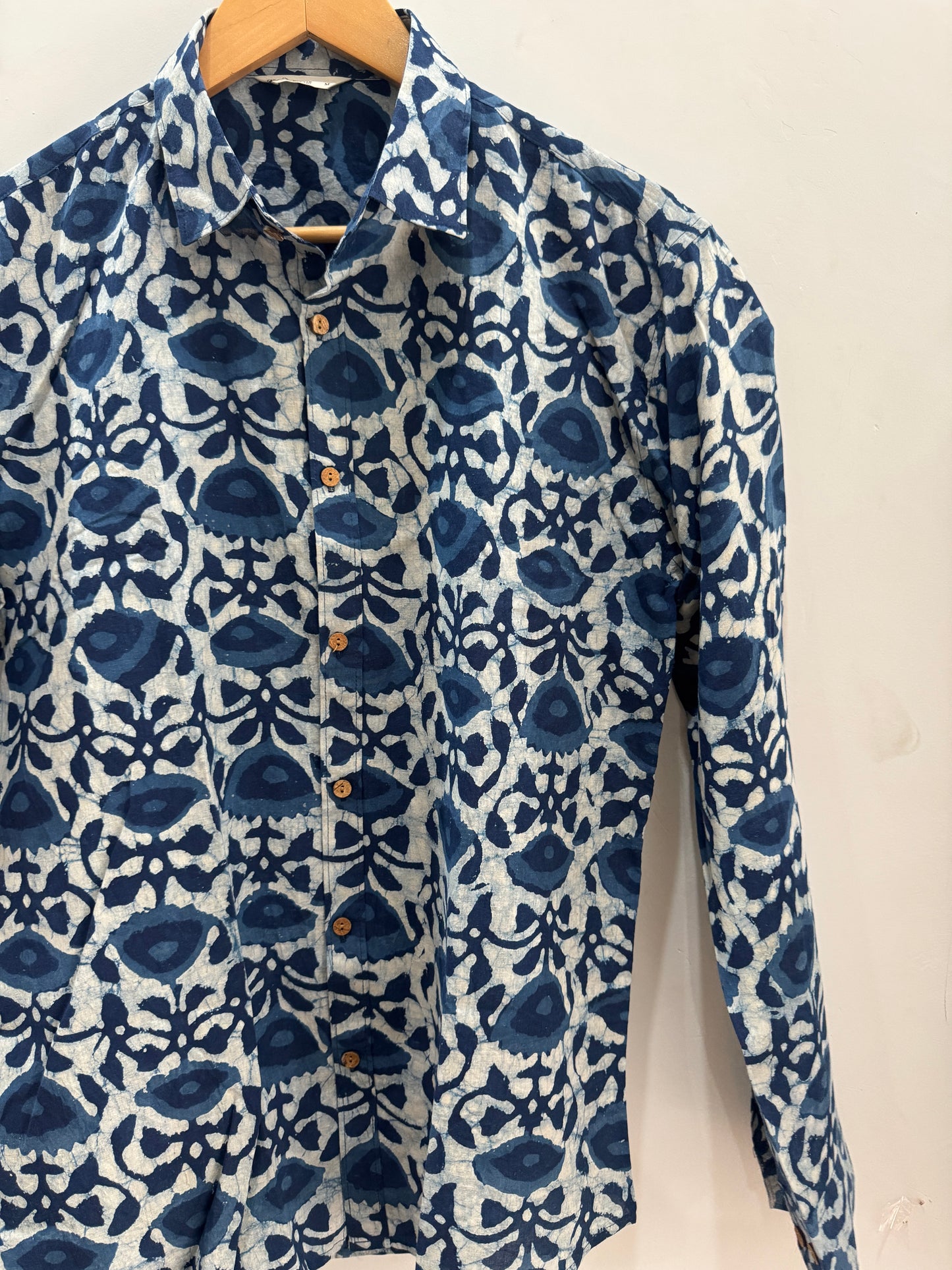 Hibiscus | Handblock Cotton Printed Shirts