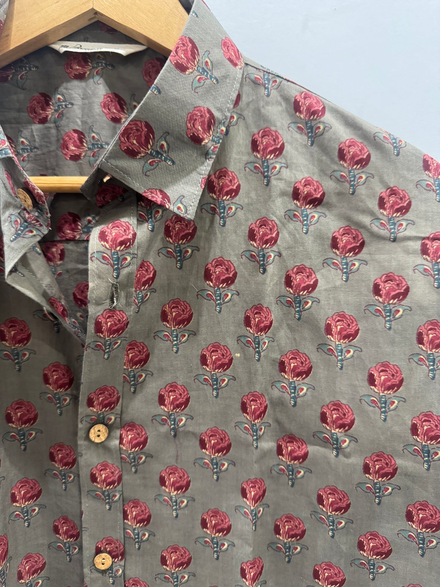 Barbados | Handblock  Printed Men's Cotton Shirts
