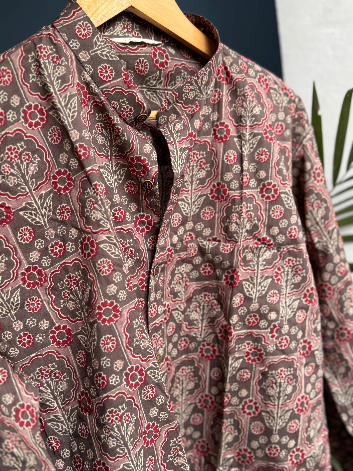 Canna Ajrakh | Finest Pure Cotton Men's Shirts