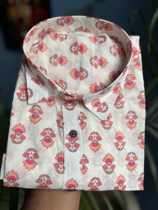Orange Ireland | Finest Pure Cotton Men's Shirts (Full Sleeves)