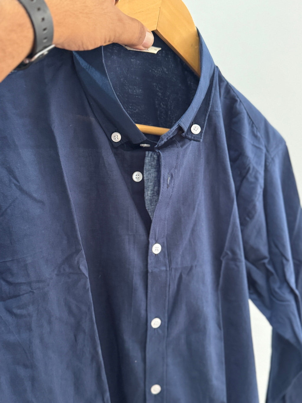 Navy Blue | Finest Pure Cotton Men's Shirts