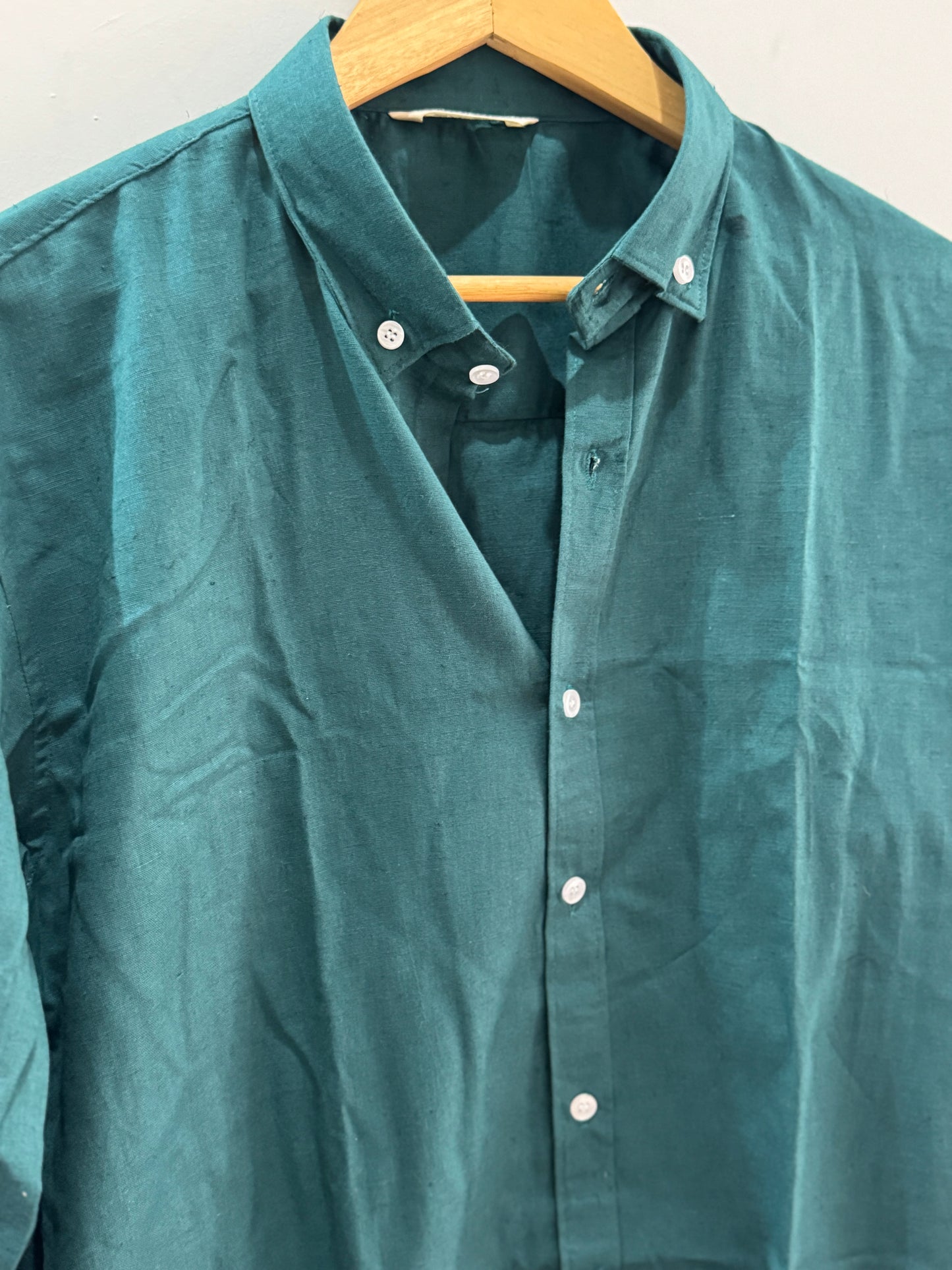 Ocean Green | Finest Pure Linen Men's Shirts