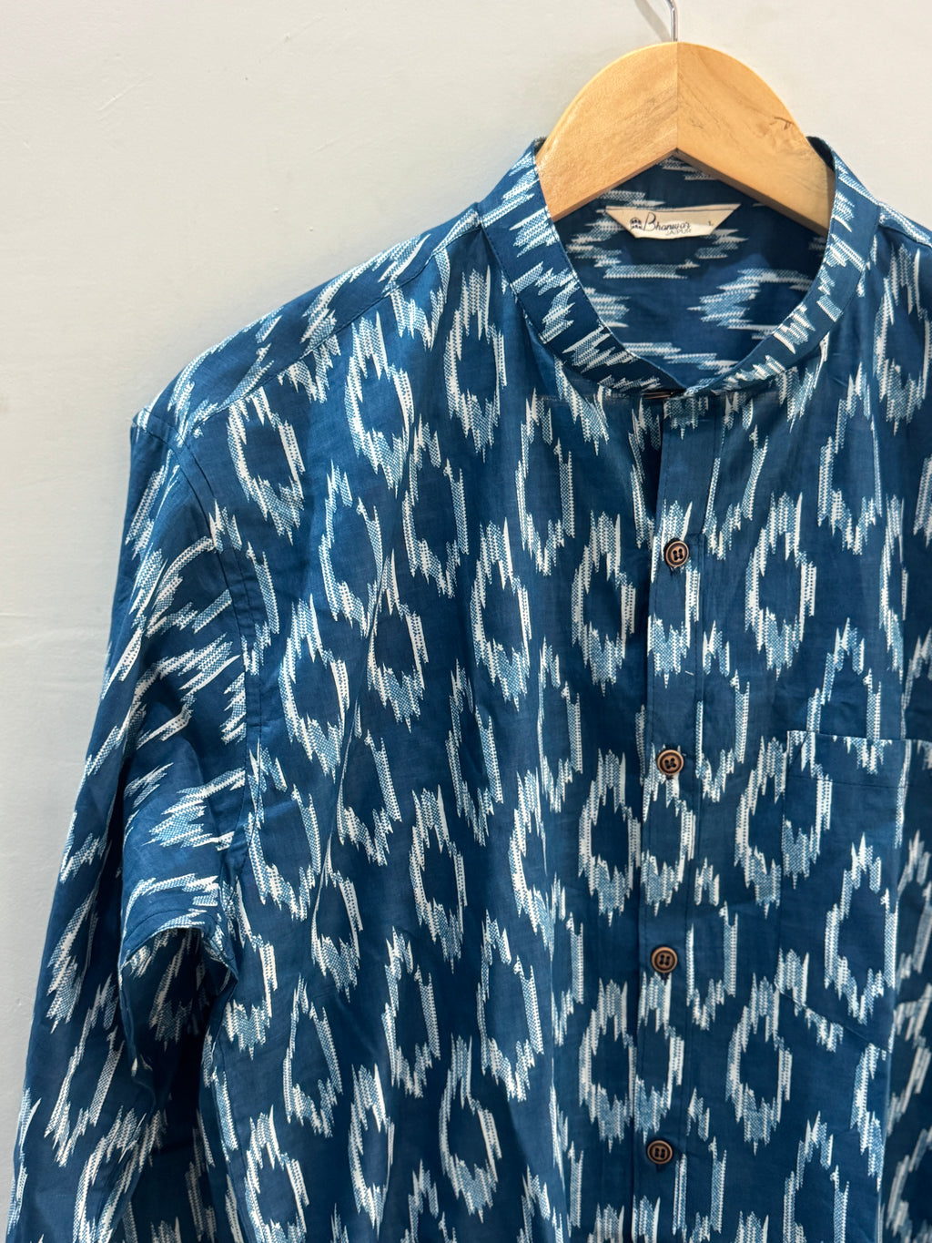 Ikkat Art | Finest Pure Cotton Men's Shirts
