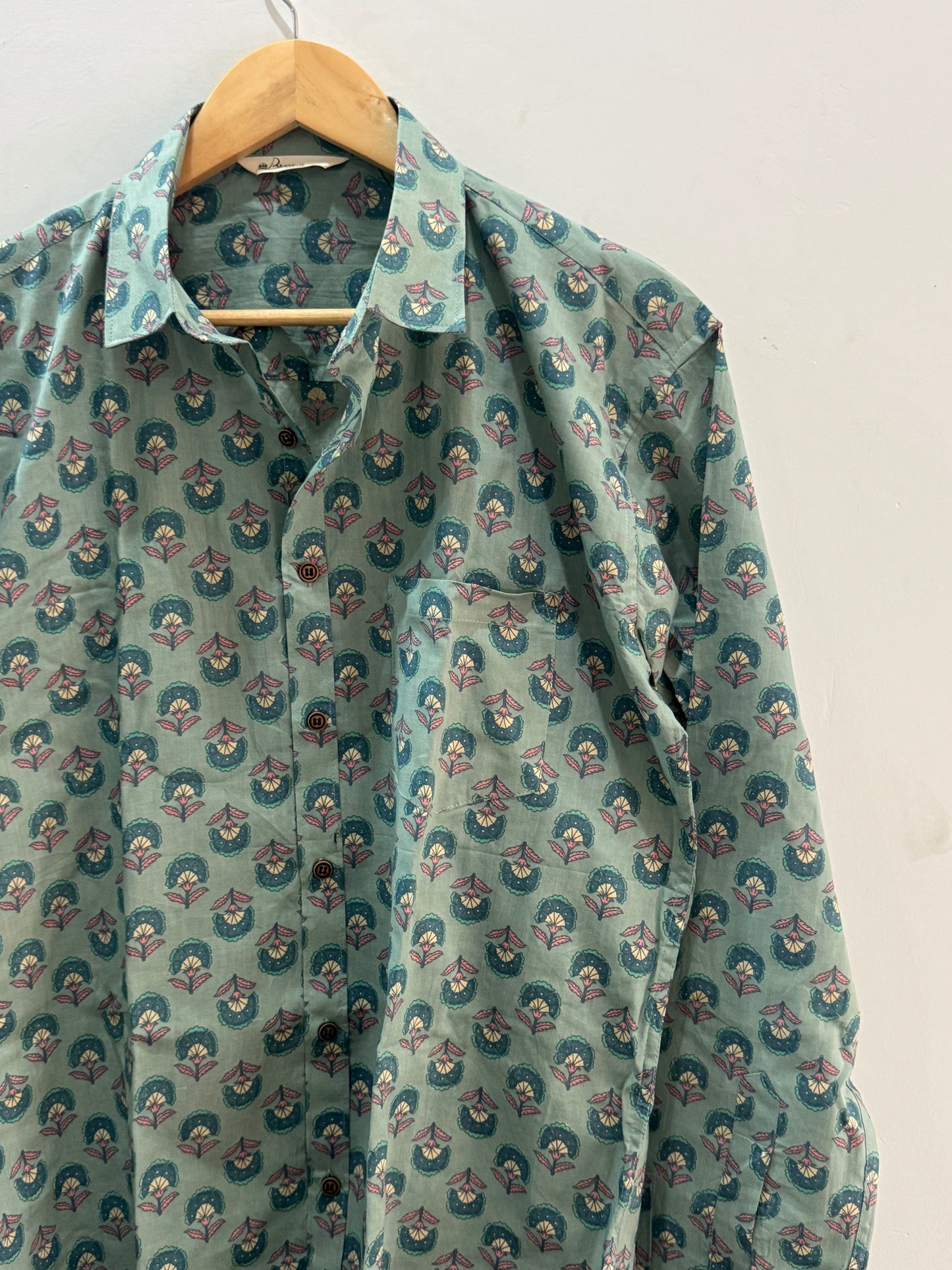 Turquoise Pompom | Finest Pure Cotton Men's Shirts