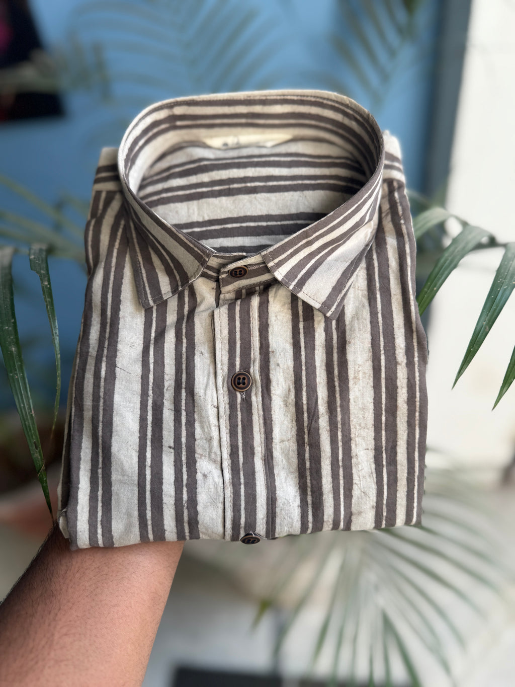 Garland | Hand block Printed Shirt