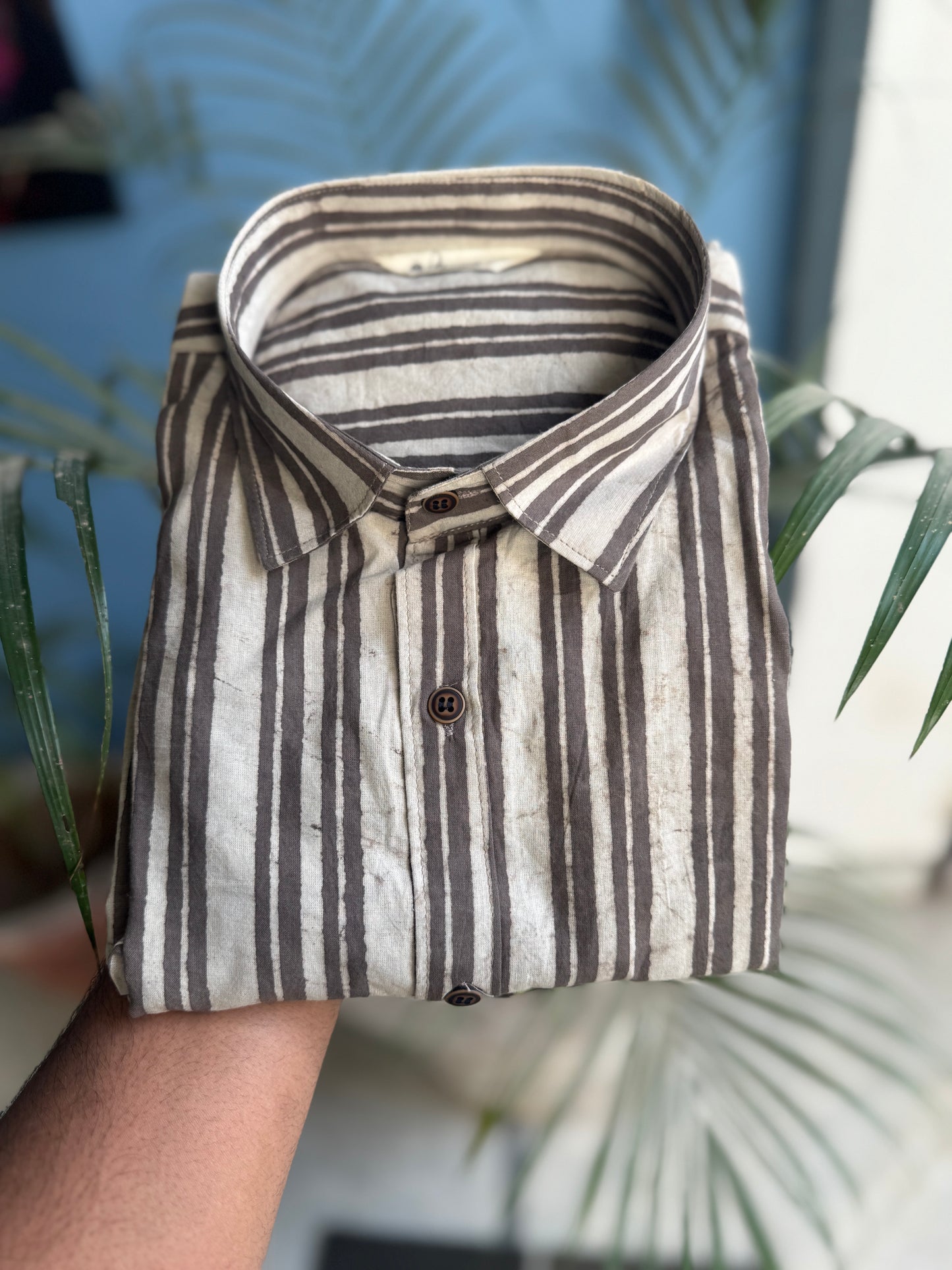 Garland | Hand block Printed Shirt