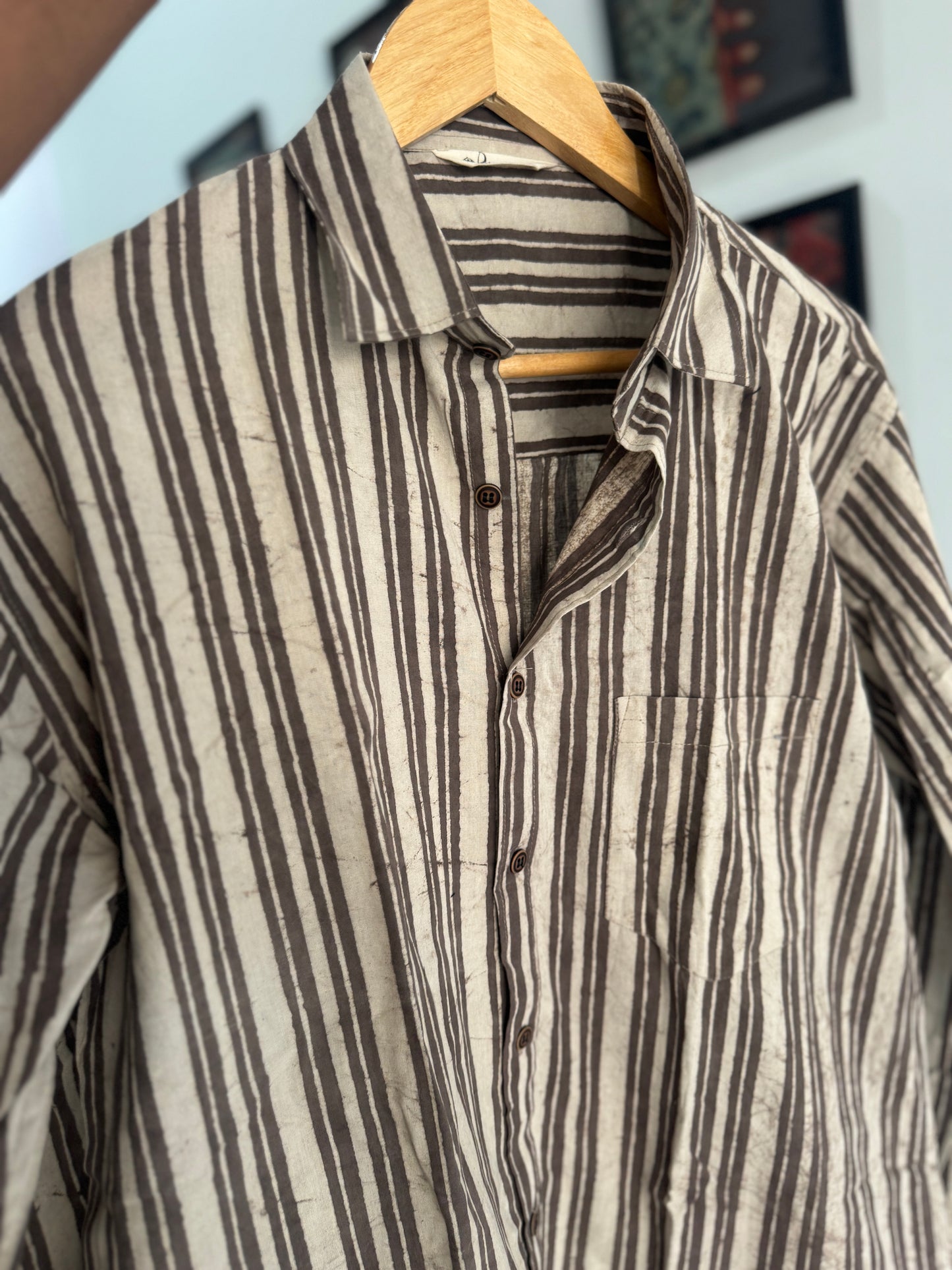 Garland | Hand block Printed Shirt