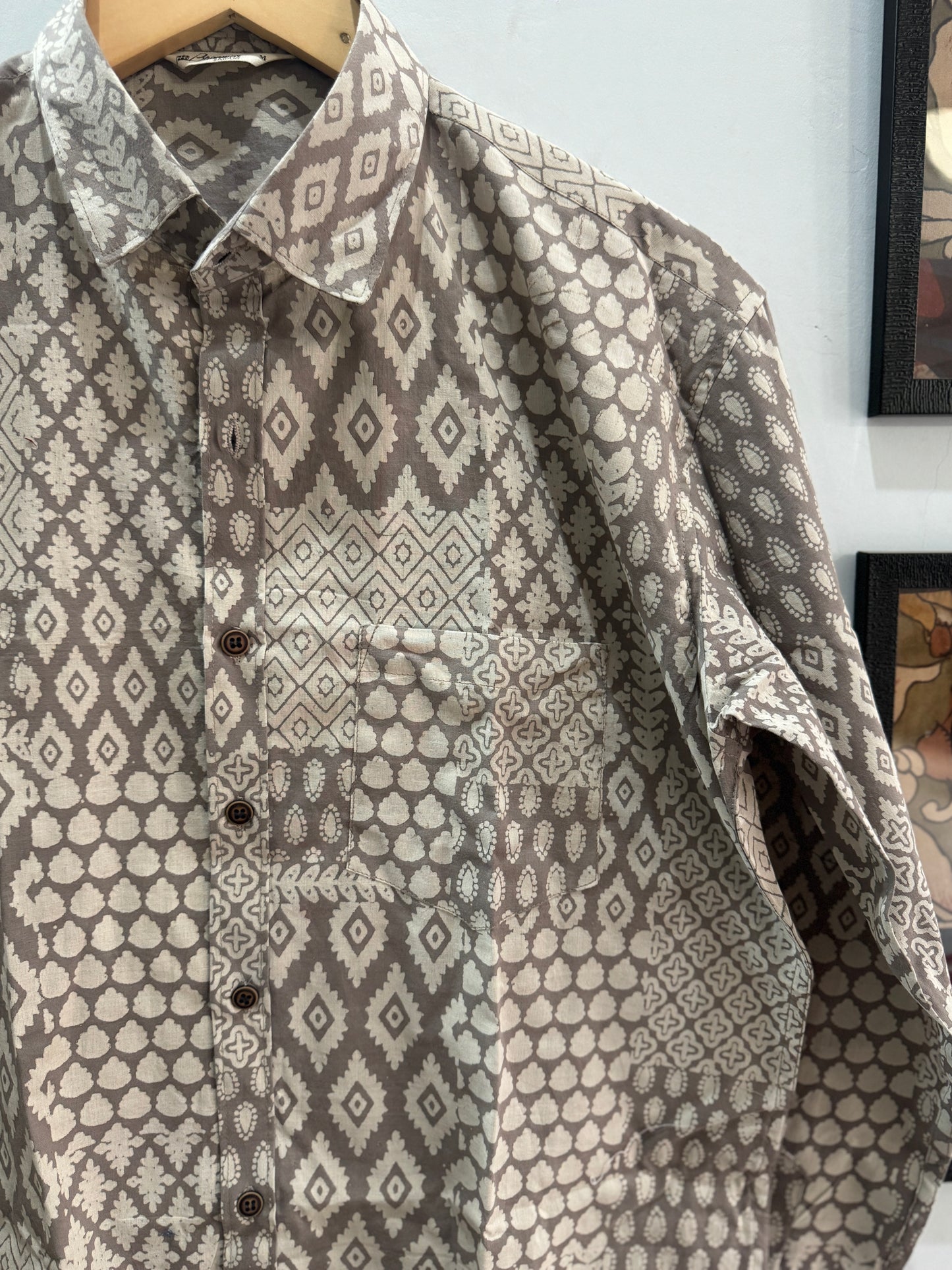 Bagru Chaap | Jaipuri Hand-block Printed Shirts