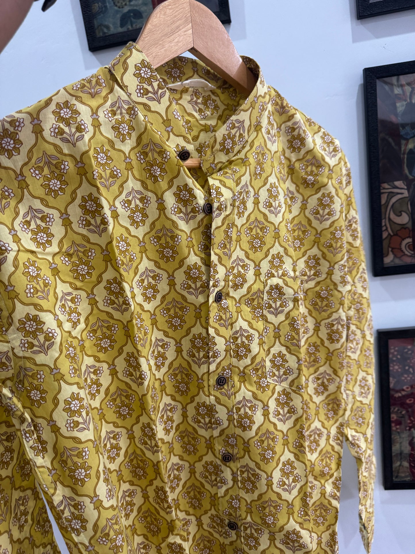 Marigold | Fine Pure Cotton Premium Shirts
