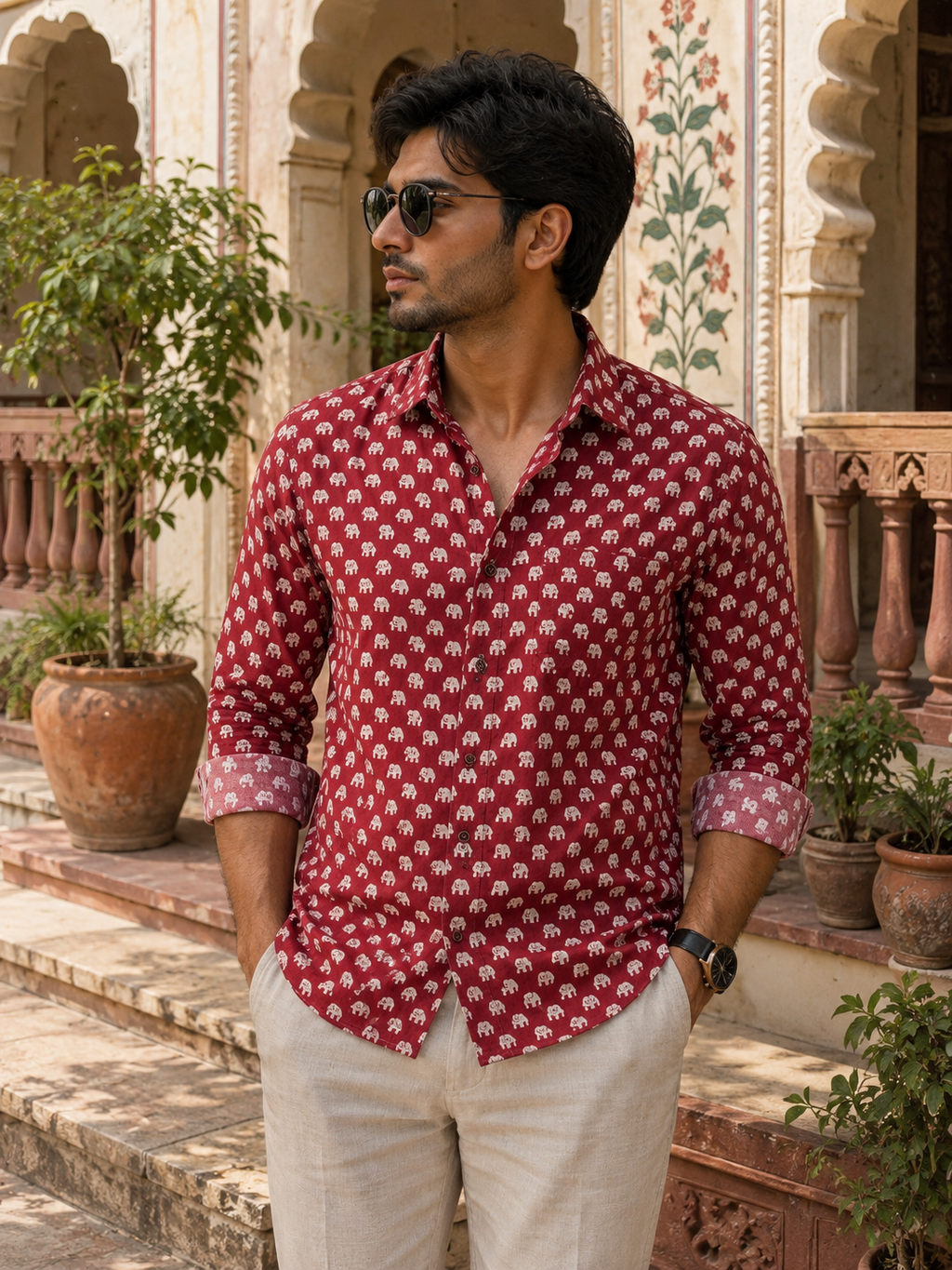 The Jaipur March | Premium Men's Cotton Shirts