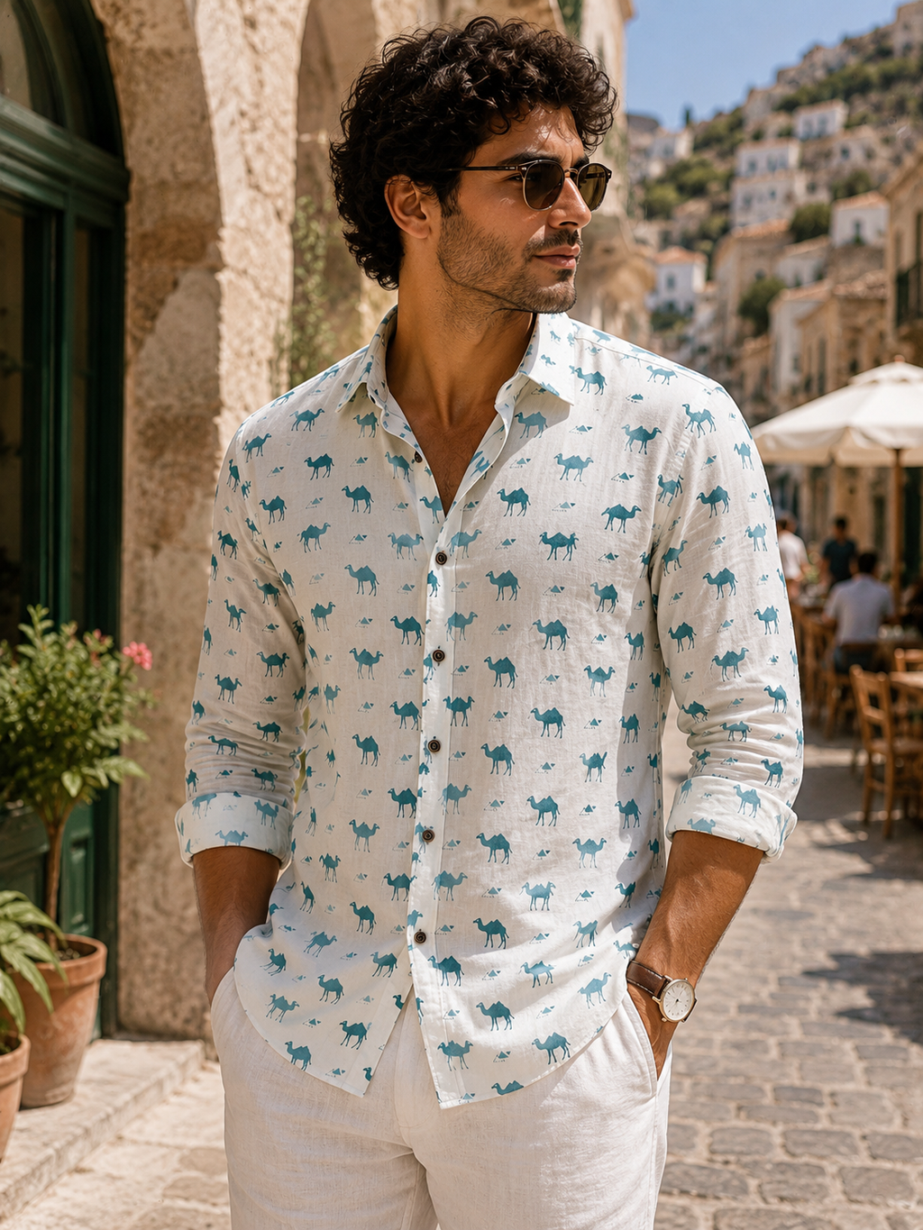 Camel Coast Shirt | Premium Men's Cotton Shirts